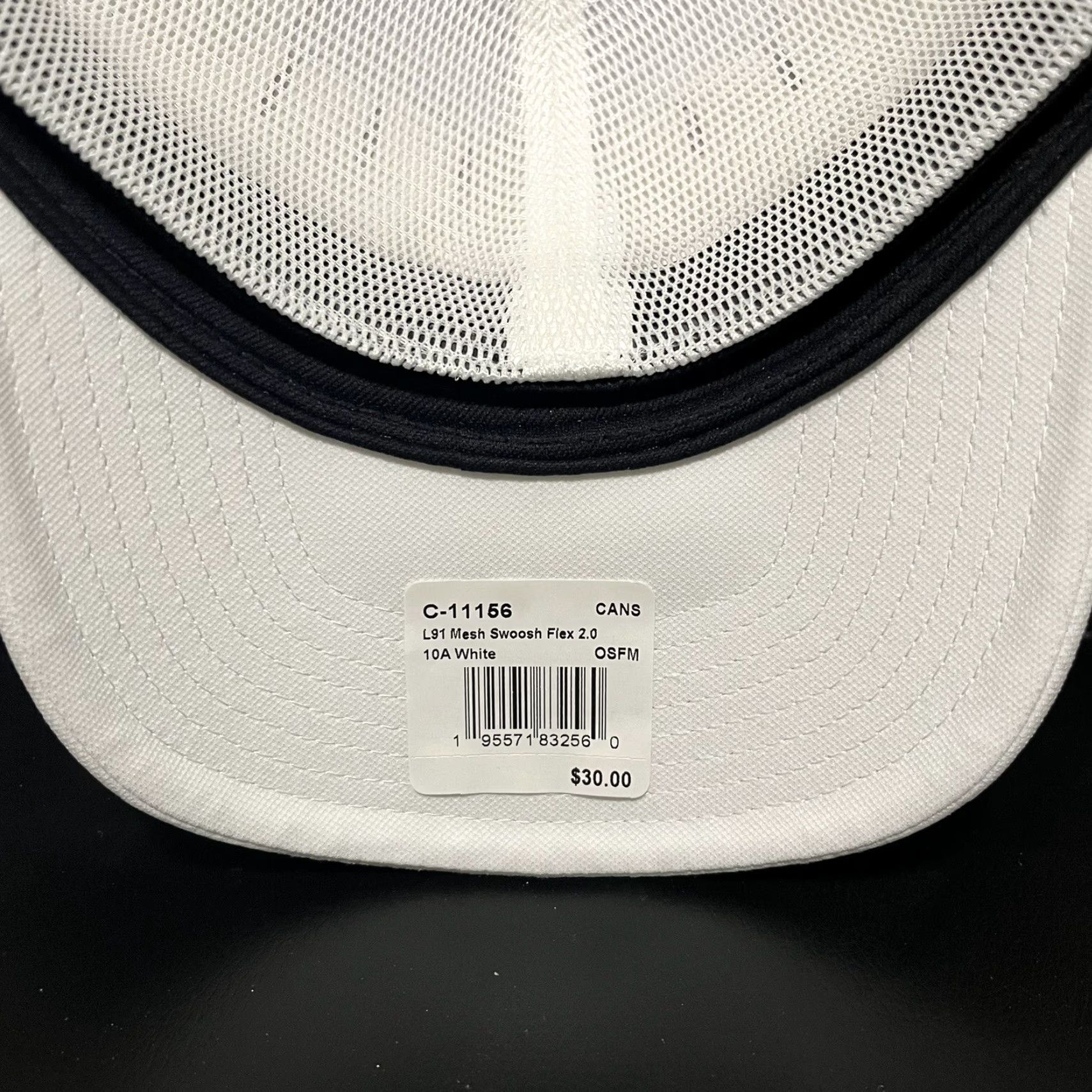 Nike Nike Team Canada Soccer Hat Cap Dri Fit Swoosh Flex Legacy91 White Red USA 90s Mens Baseball Cap Size ONE SIZE - 4 Thumbnail