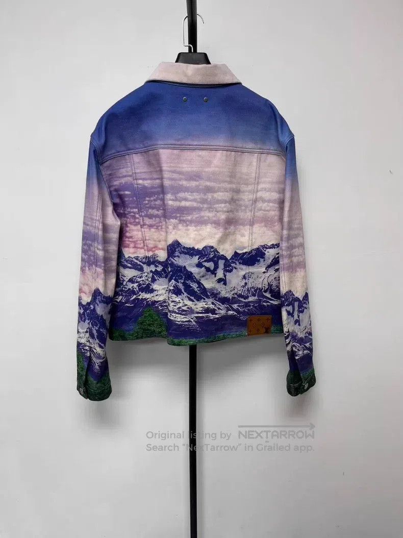 Louis Vuitton Louis Vuitton Landscape print single-breasted long-sleeved Size US L / EU 52-54 / 3 - 2 Thumbnail