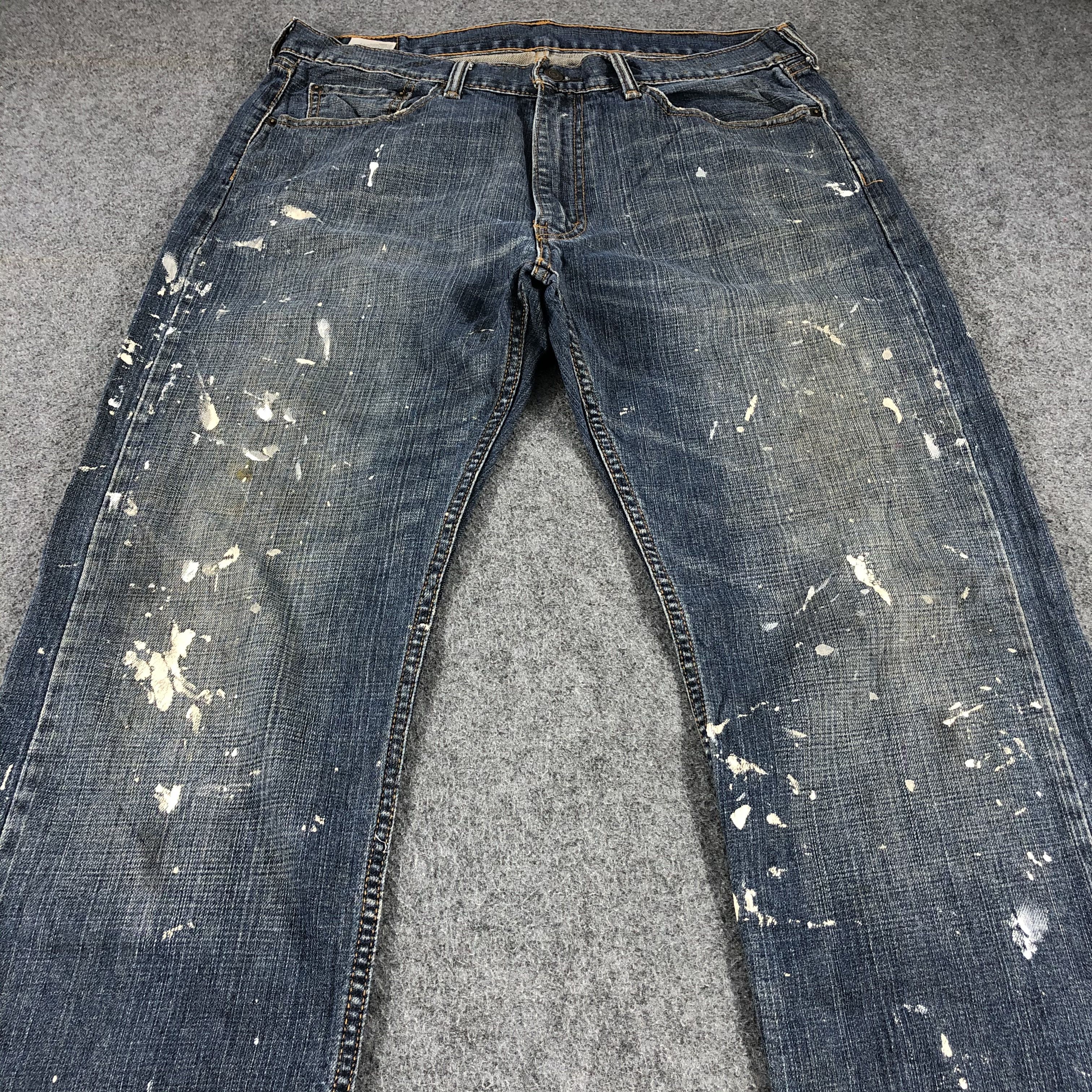 Levi's Vintage Levis 505 Painter Jeans-JM797 Size US 36 / EU 52 - 3 Thumbnail