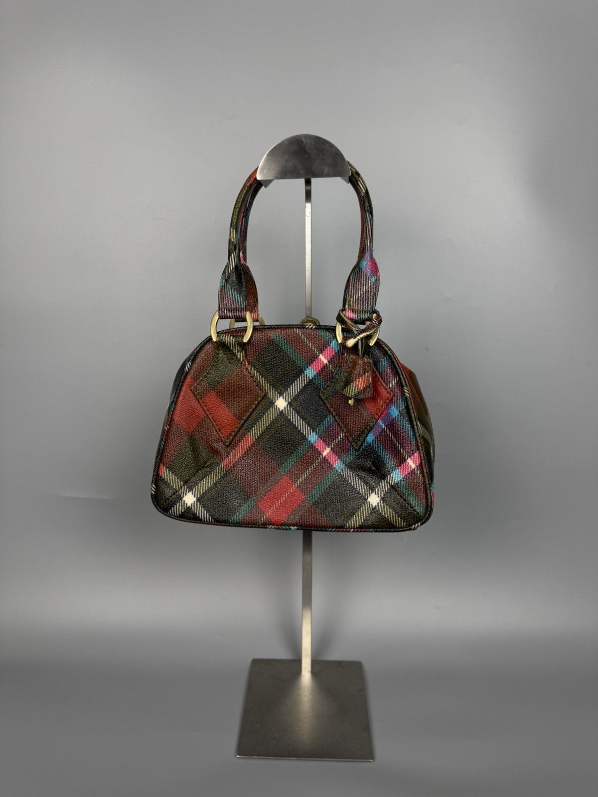 Vivienne Westwood VINTAGE VIVIENNE WESTWOOD TARTAN MINI TOP HANDLE BAG Size ONE SIZE - 2 Thumbnail