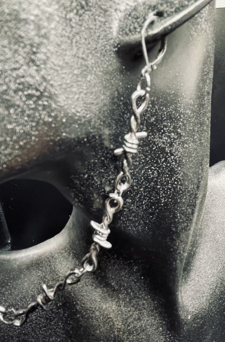 Jean Paul Gaultier 2000s Barbed Wire Sample Face jewelry Size ONE SIZE - 3 Thumbnail