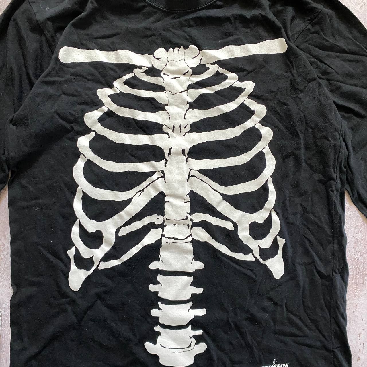 Japanese Brand VINTAGE Y2K STRONGBOW AMAZING SKELETON LONG SLEEVE Size US XL / EU 56 / 4 - 4 Thumbnail