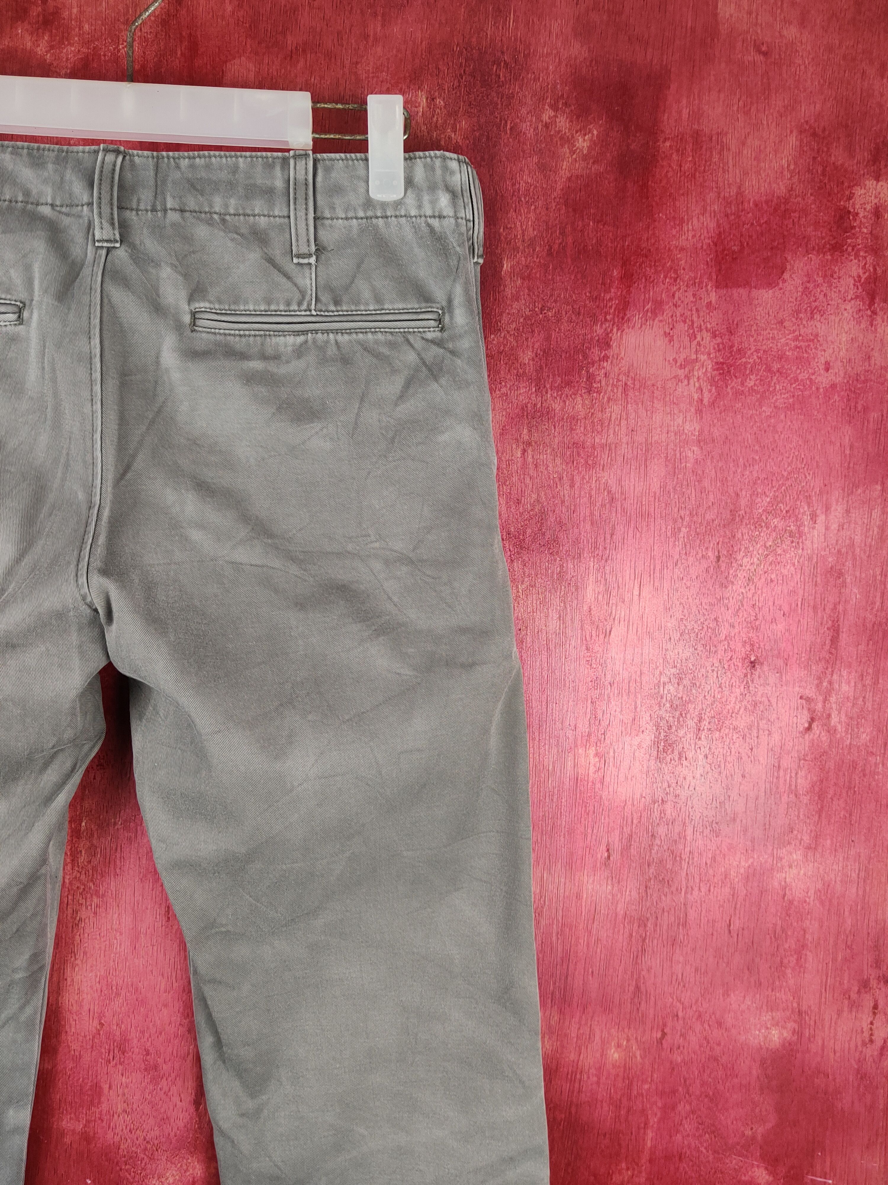 Japanese Brand × Uniqlo Uniqlo Gray faded vintage Casual Pants #S1543 Size US 28 / EU 44 - 10 Thumbnail