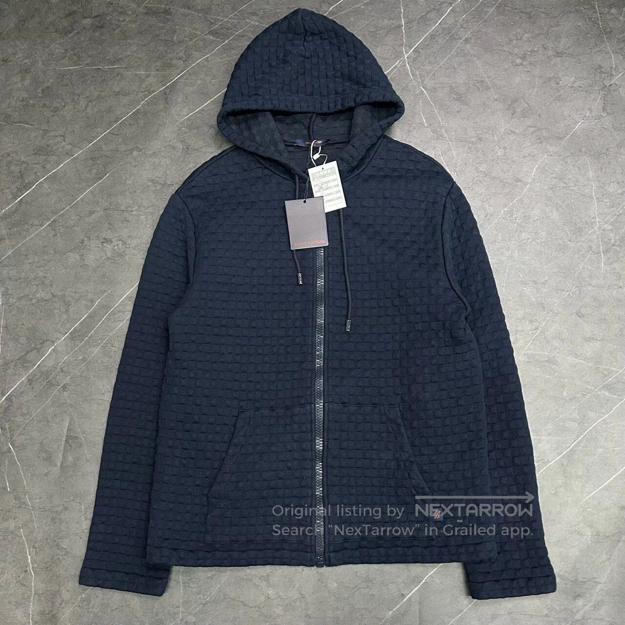 Louis Vuitton Louis Vuitton Checkerboard Hooded Jacket XXL. Size US XXL / EU 58 / 5 - 1 Thumbnail
