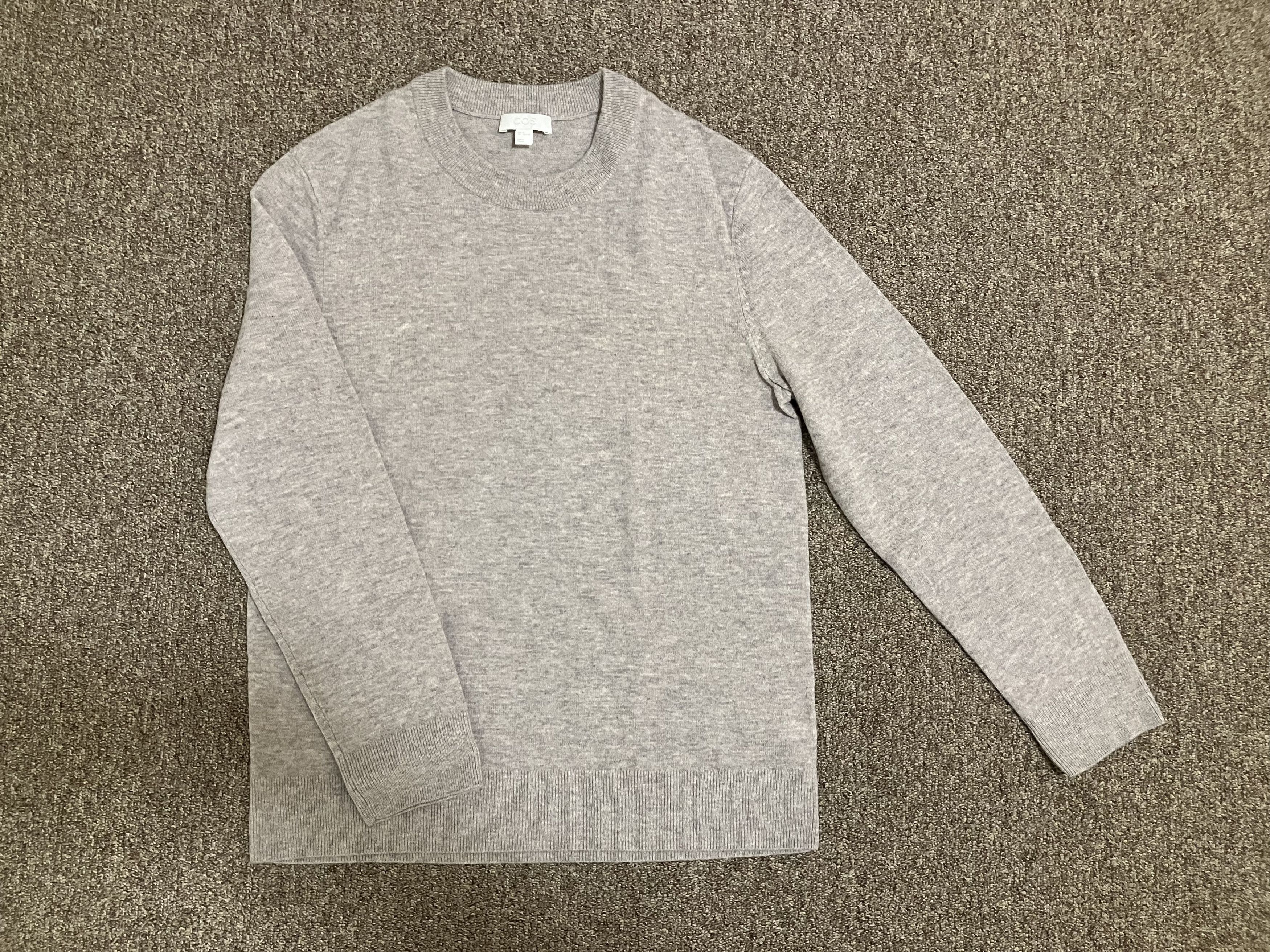 Cos COS Merino Wool Crew Neck Sweater Size US M / EU 48-50 / 2 - 1 Thumbnail