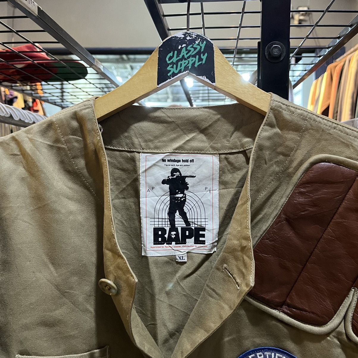 Bape Bape Hunting Jacket Ian Brown Stone Roses Size US XL / EU 56 / 4 - 9 Thumbnail