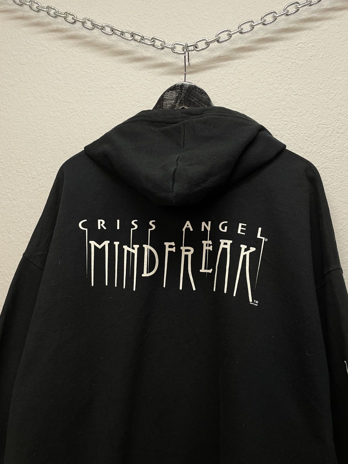 Band Tees × Vintage Vintage Y2K Criss Angel Mind Freack 2005 Zip Hoodie Size US XL / EU 56 / 4 - 6 Thumbnail