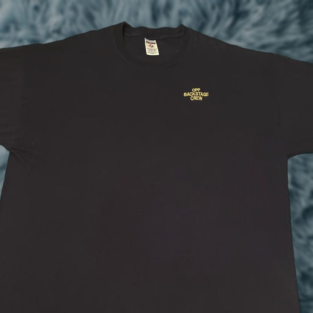 Vintage VINTAGE Naughty By Nature OPP Back Stage Crew 90s Rap Tee Shirt Mens XXL Black T-Shirt 90s Mens Size US XXL / EU 58 / 5 - 1 Thumbnail