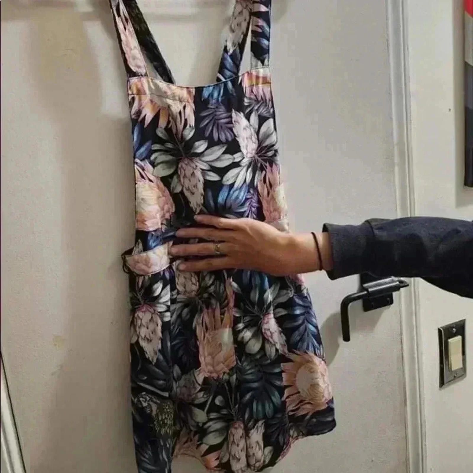 Divided Floral suspenders Size 26" / US 2 / IT 38 - 3 Thumbnail
