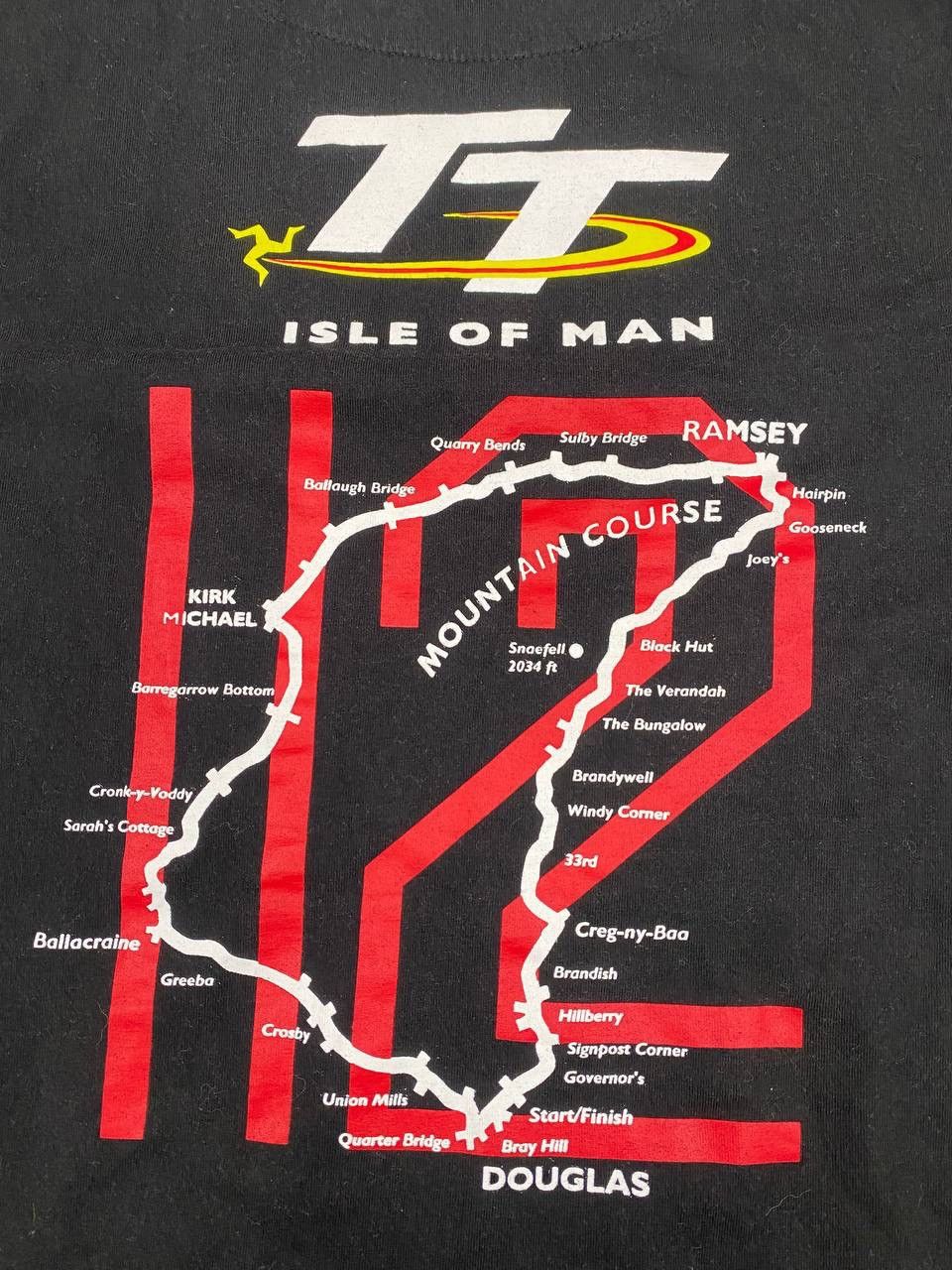 Other TT Isle Of Man Men Vintage T-Shirt Black Red Size M Size US M / EU 48-50 / 2 - 6 Thumbnail