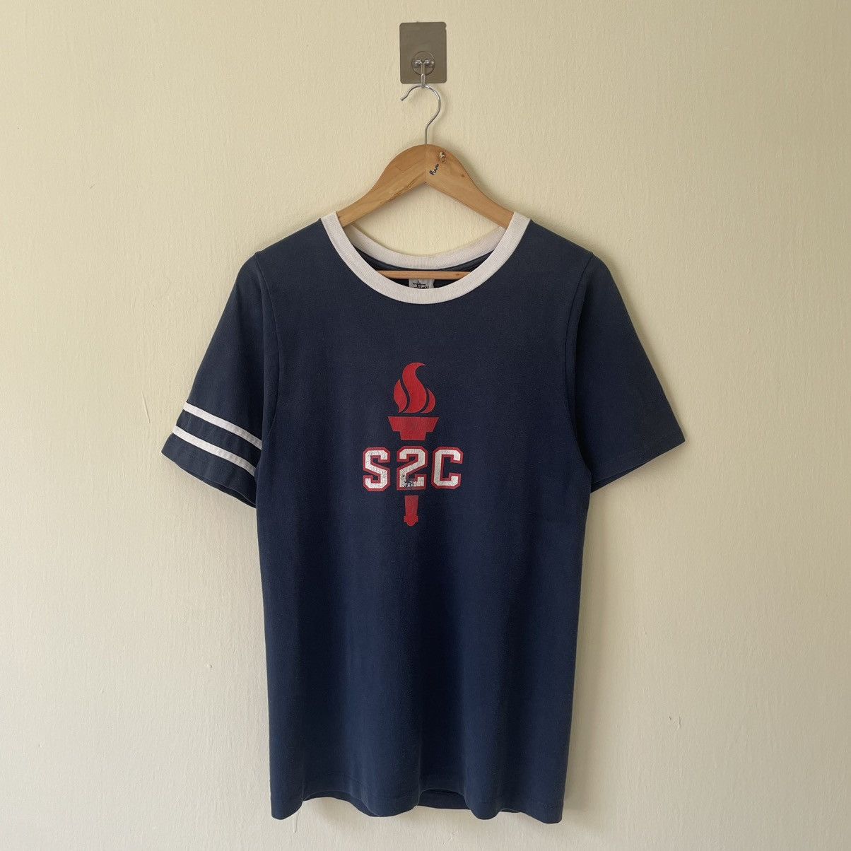 Stussy Vintage Thrashed Stussy S2C Tee Shirt Size US S / EU 44-46 / 1 - 1 Thumbnail