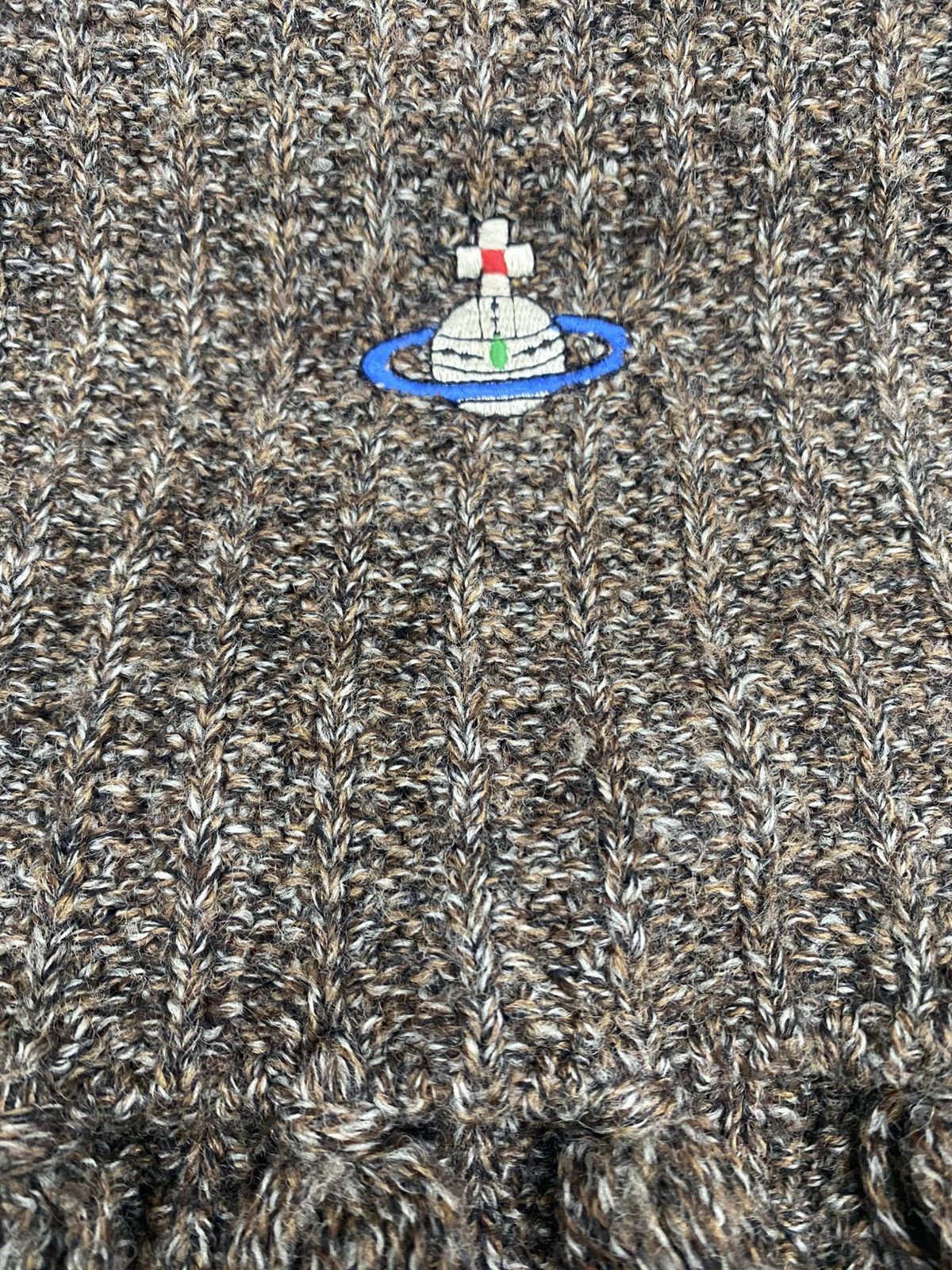 Vivienne Westwood Vivienne Westwood knit scarf (code:C) Size ONE SIZE - 2 Thumbnail