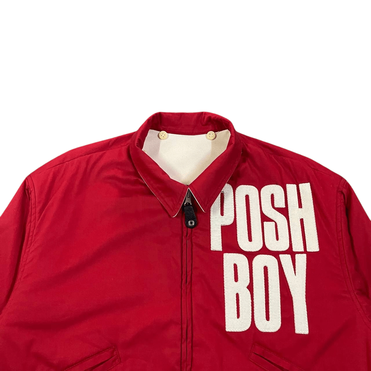 Japanese Brand Vintage Posh Boy Reversible Bomber Jacket Size US L / EU 52-54 / 3 - 14 Thumbnail