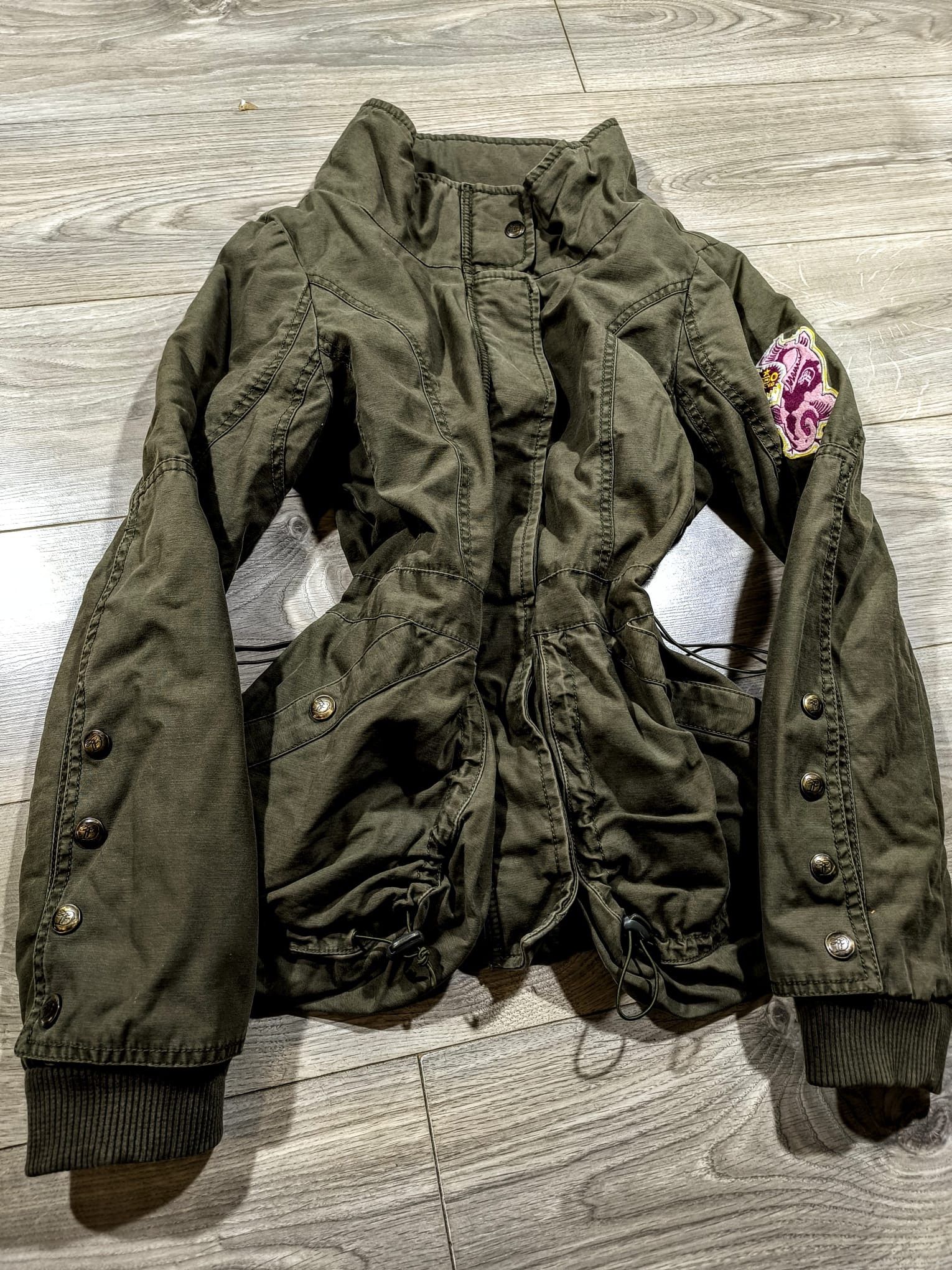 Hysteric Glamour avantgarde high collar military cargo jacket Size M / US 6-8 / IT 42-44 - 14 Thumbnail