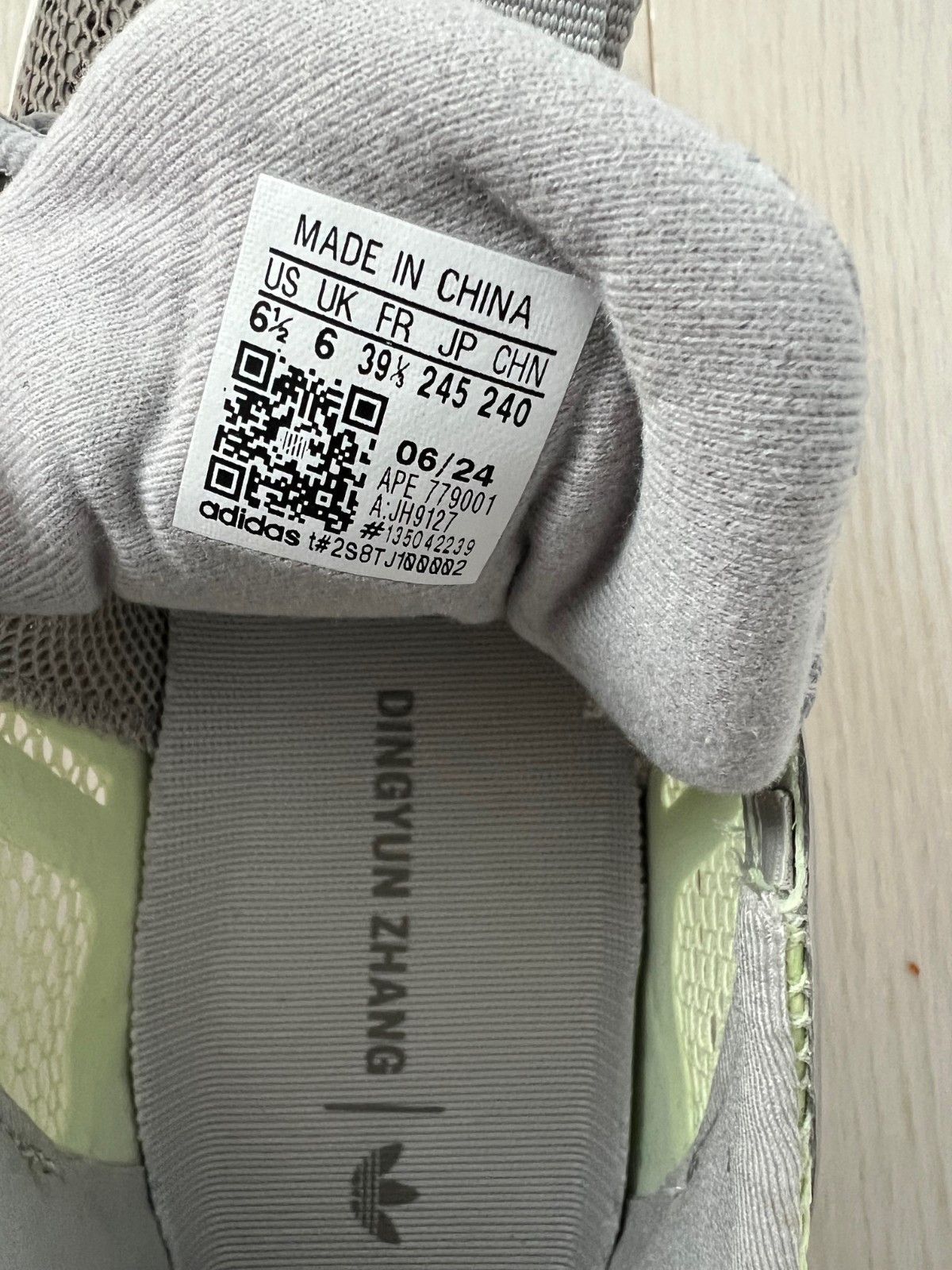 Adidas Adidas x Dingyun Zhang Kouza JH9127 Sneakers ( 6.5 ) Size US 6.5 / EU 39-40 - 8 Thumbnail