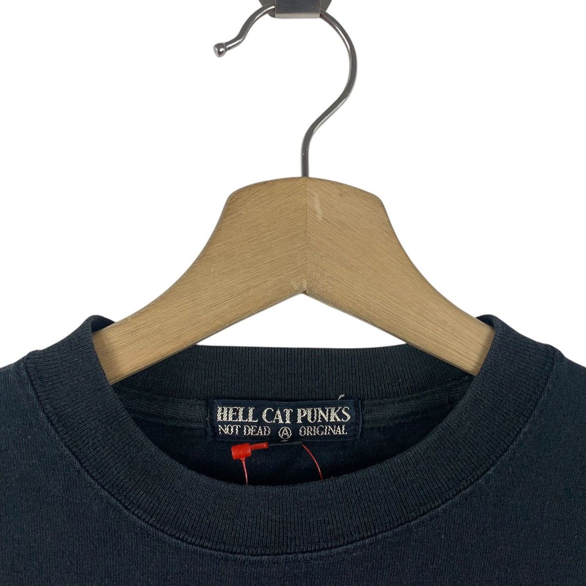 Japanese Brand × Seditionaries Vintage HELL CAT PUNK punk not dead skull design tee Size S / US 4 / IT 40 - 3 Thumbnail