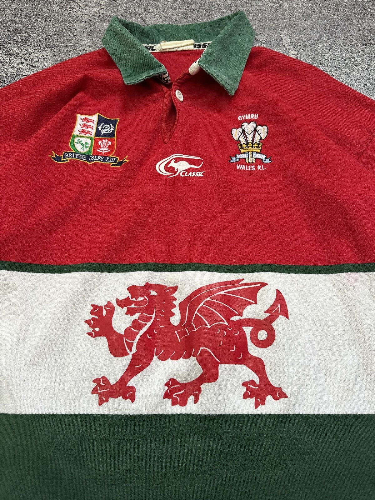 Vintage Vintage 2001 Wales Rugby League Long Sleeve Shirt Jersey Size US L / EU 52-54 / 3 - 3 Thumbnail