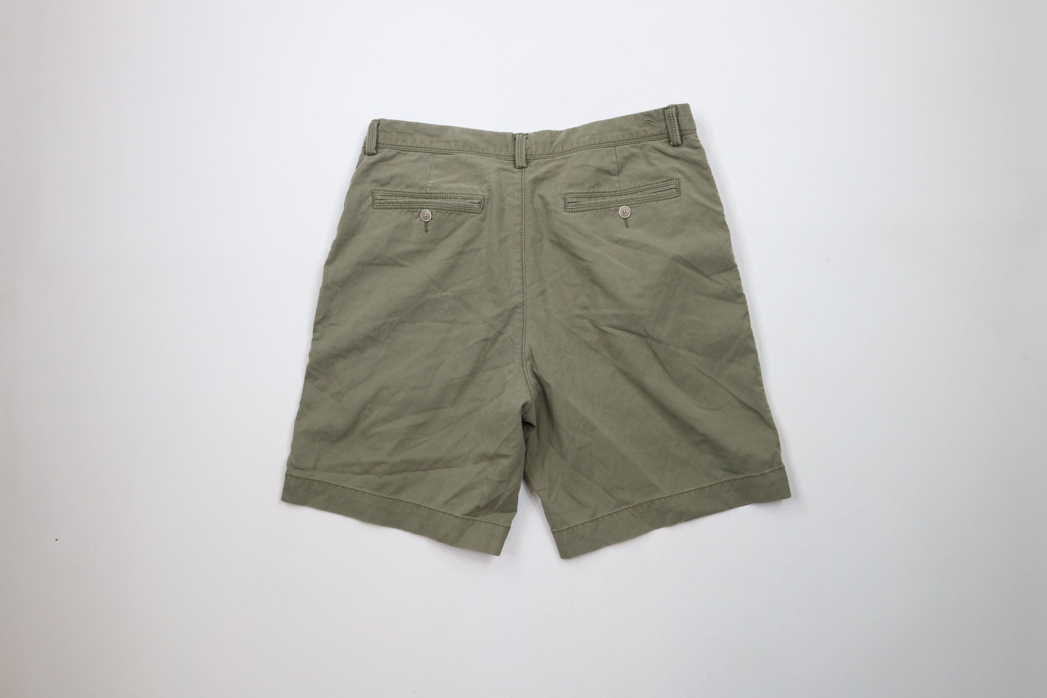 Tommy Bahama × Vintage Vintage Y2K Tommy Bahama Knee Golfing Chino Shorts Green Size US 34 / EU 50 - 11 Thumbnail