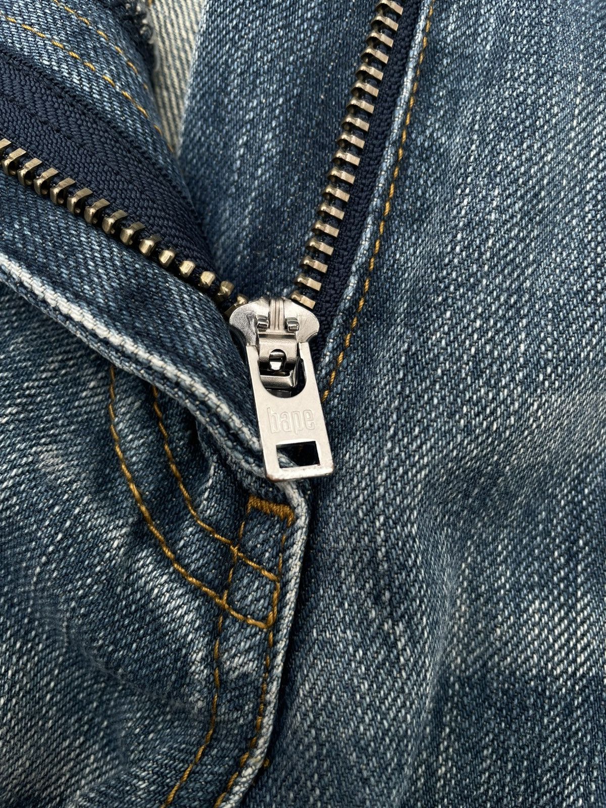 Bape BAPY Denim Women Size 29" - 8 Thumbnail