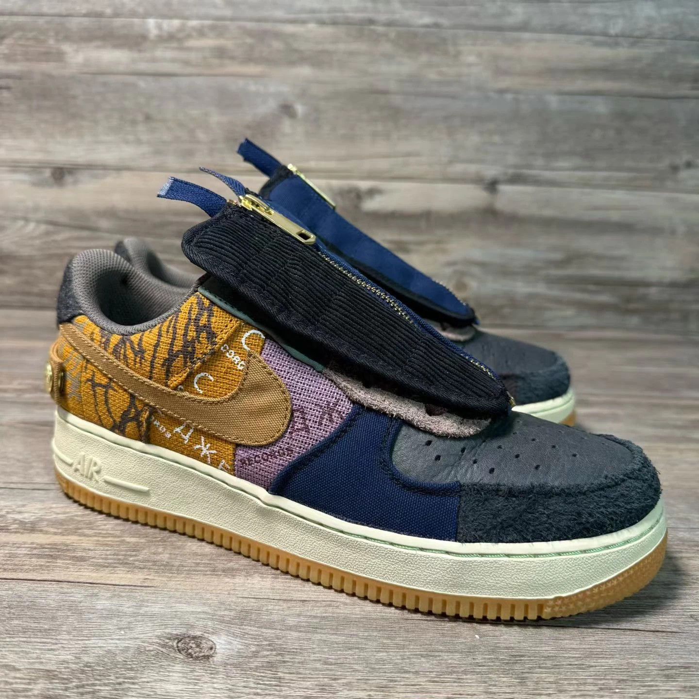 Nike TS x Nike Air Force 1 Colorblock 43 Size US 9.5 / EU 42-43 - 2 Thumbnail