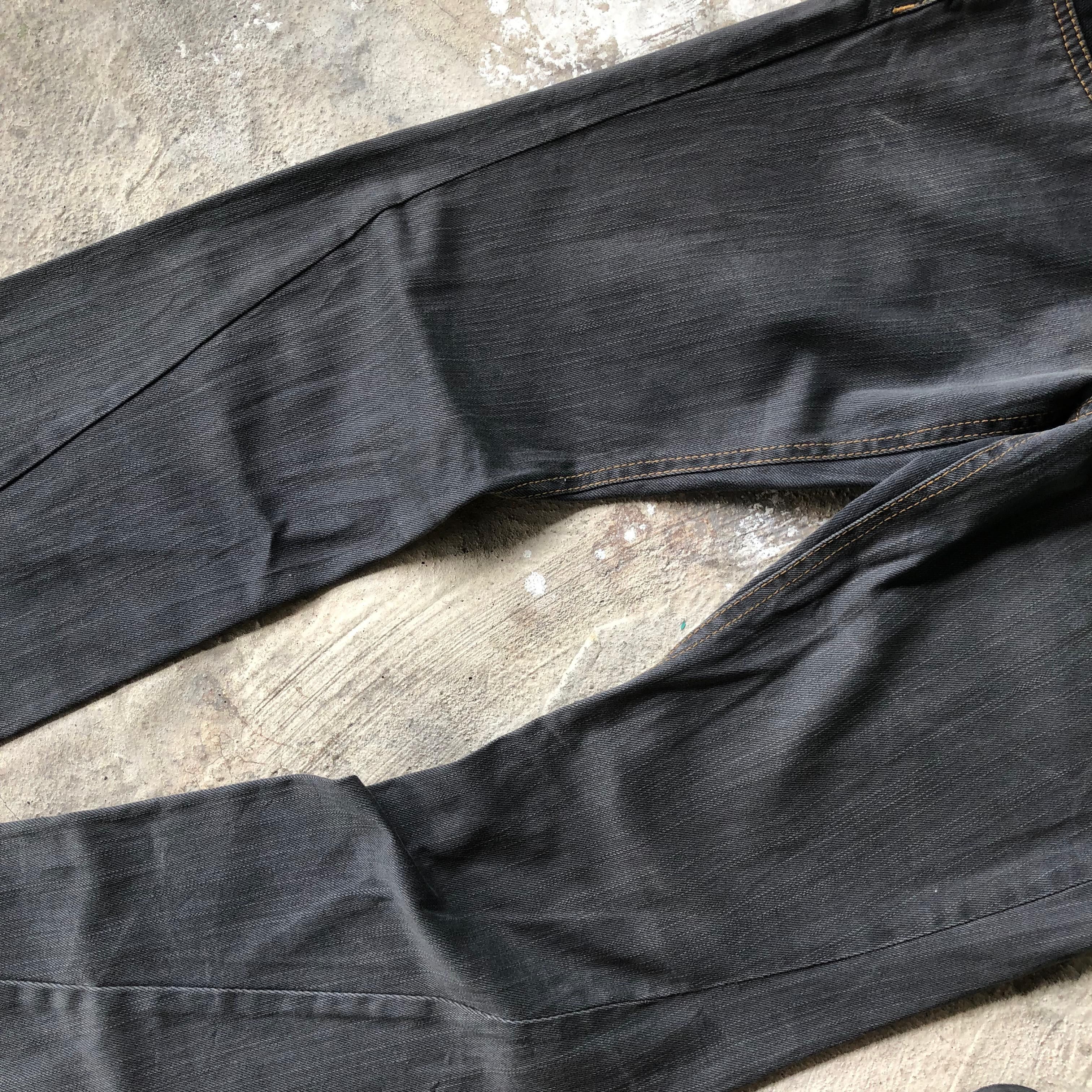 If Six Was Nine × KMRii × Le Grande Bleu (L.G.B.) Semantic Design Smokin Flared Jeans Size US 31 - 3 Thumbnail