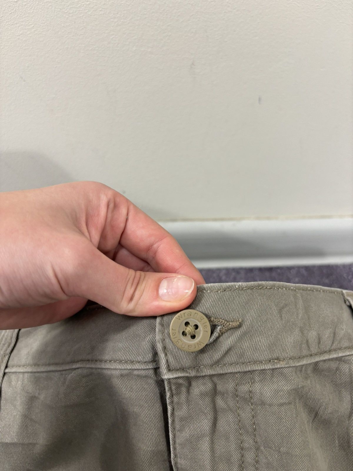 Wrangler Vintage Wrangler Y2K Khaki Military Style Hype Cargo Shorts Size US 38 / EU 54 - 8 Thumbnail