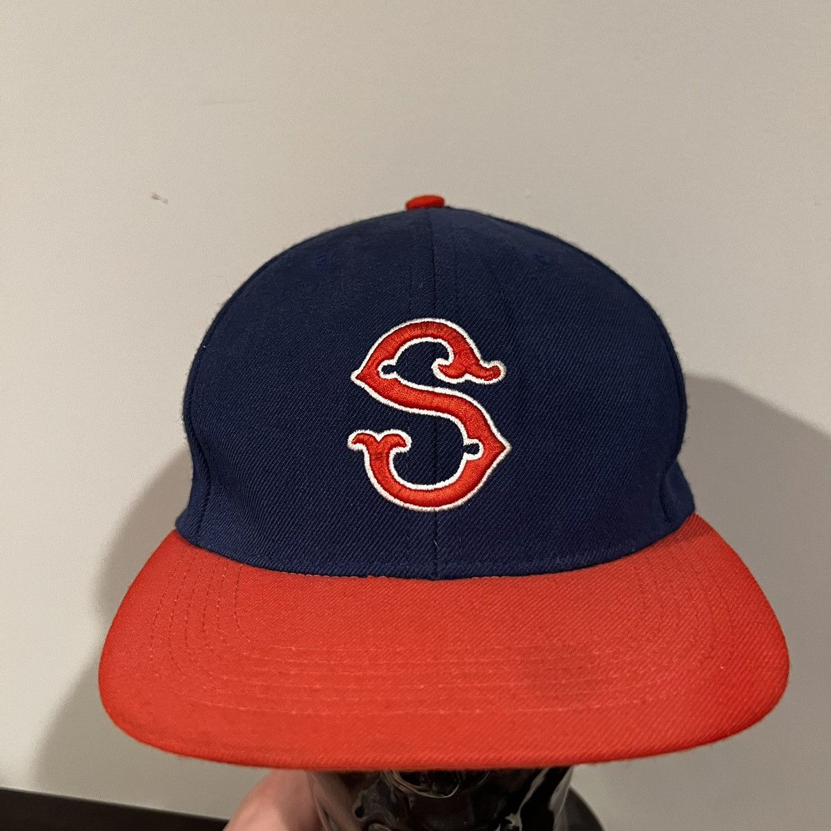 Supreme Supreme No Comp S Logo SnapBack Hat Size ONE SIZE - 16 Thumbnail