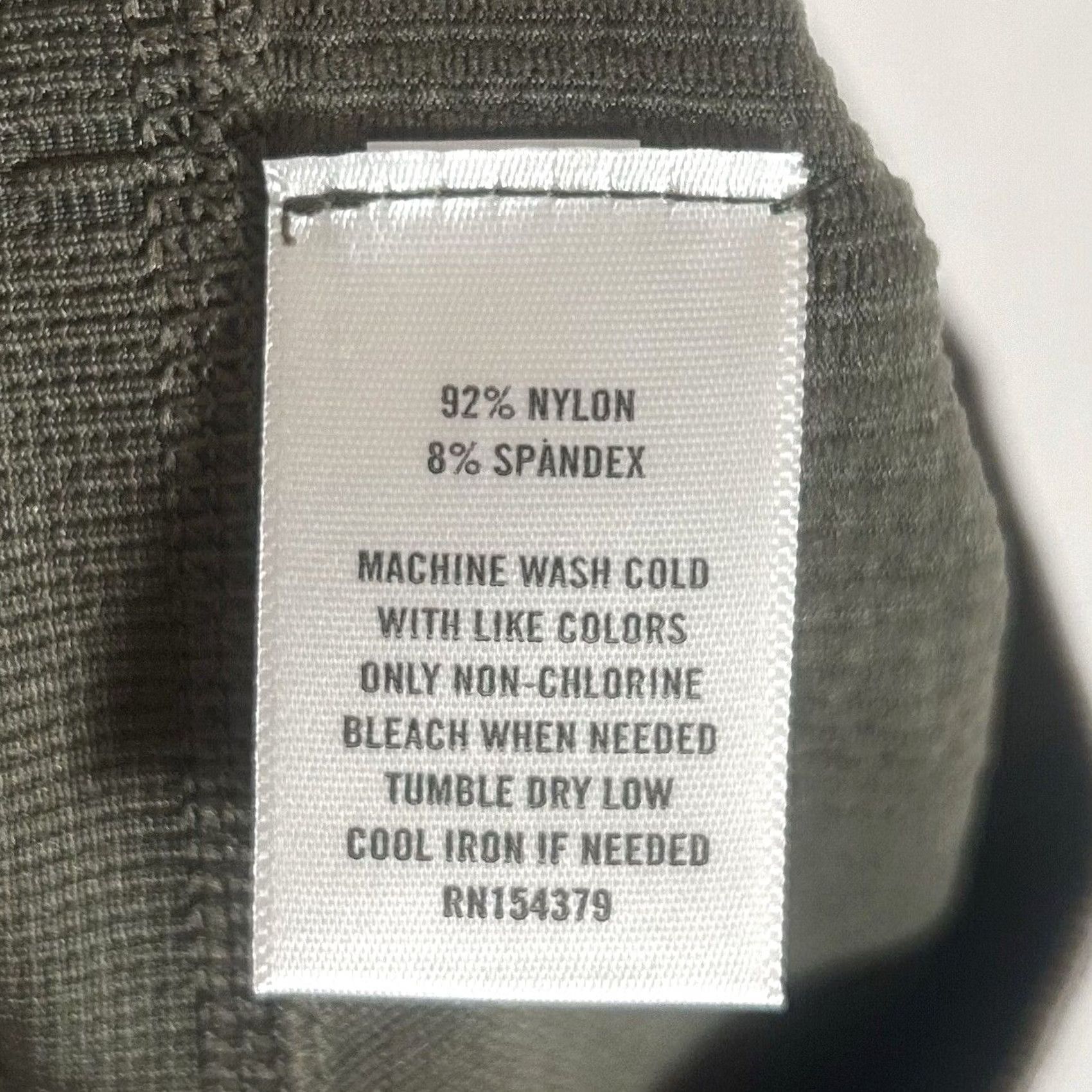 Vintage Aero Leggings Skinny Ankle Seamed High Rise Waist Women's M Olive Green NWT Athletic Gym High Rise Leggings Size 32" / US 10 / IT 46 - 5 Thumbnail