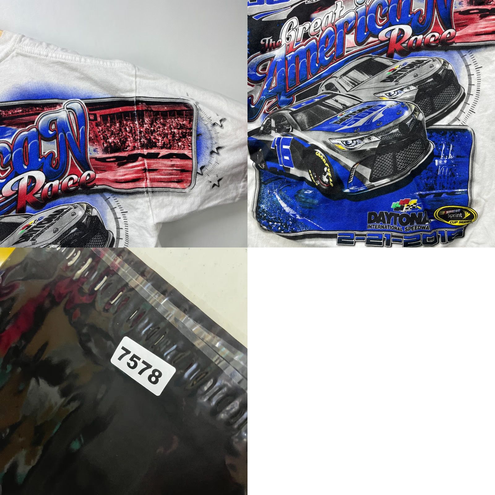 NASCAR Vintage NASCAR USA Racing Daytona T-Shirt Large White User: Vintage NASCAR USA Racing Daytona T-Shirt Large White Size US L / EU 52-54 / 3 - 9 Thumbnail