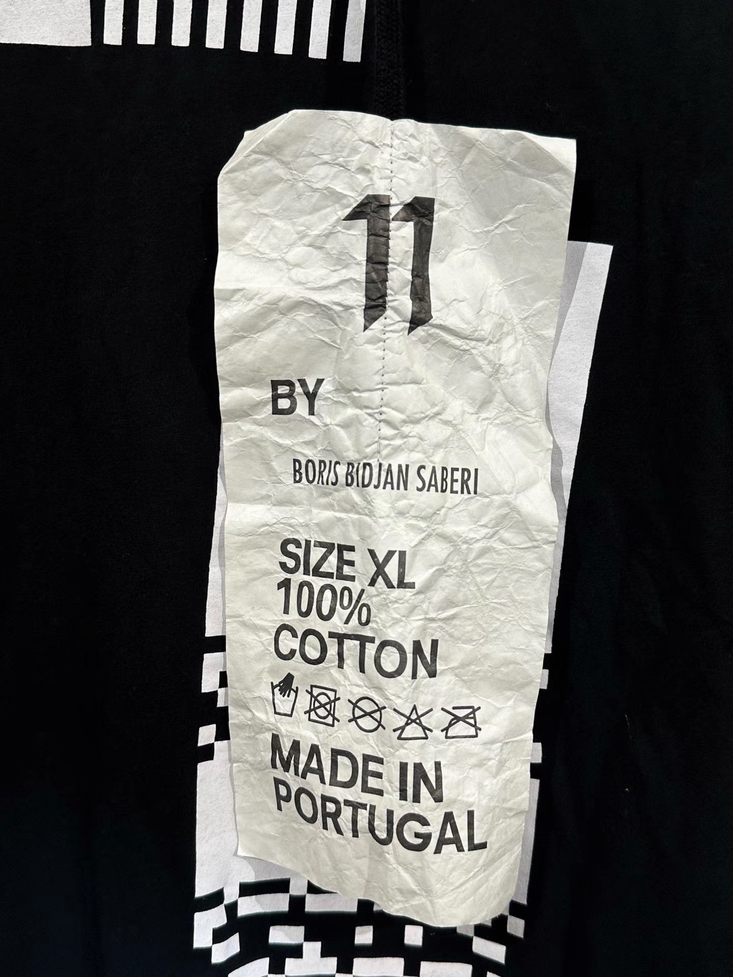 11 By Boris Bidjan Saberi 11by BBS Logo Print T-Shirt K35 Size US XL / EU 56 / 4 - 5 Thumbnail