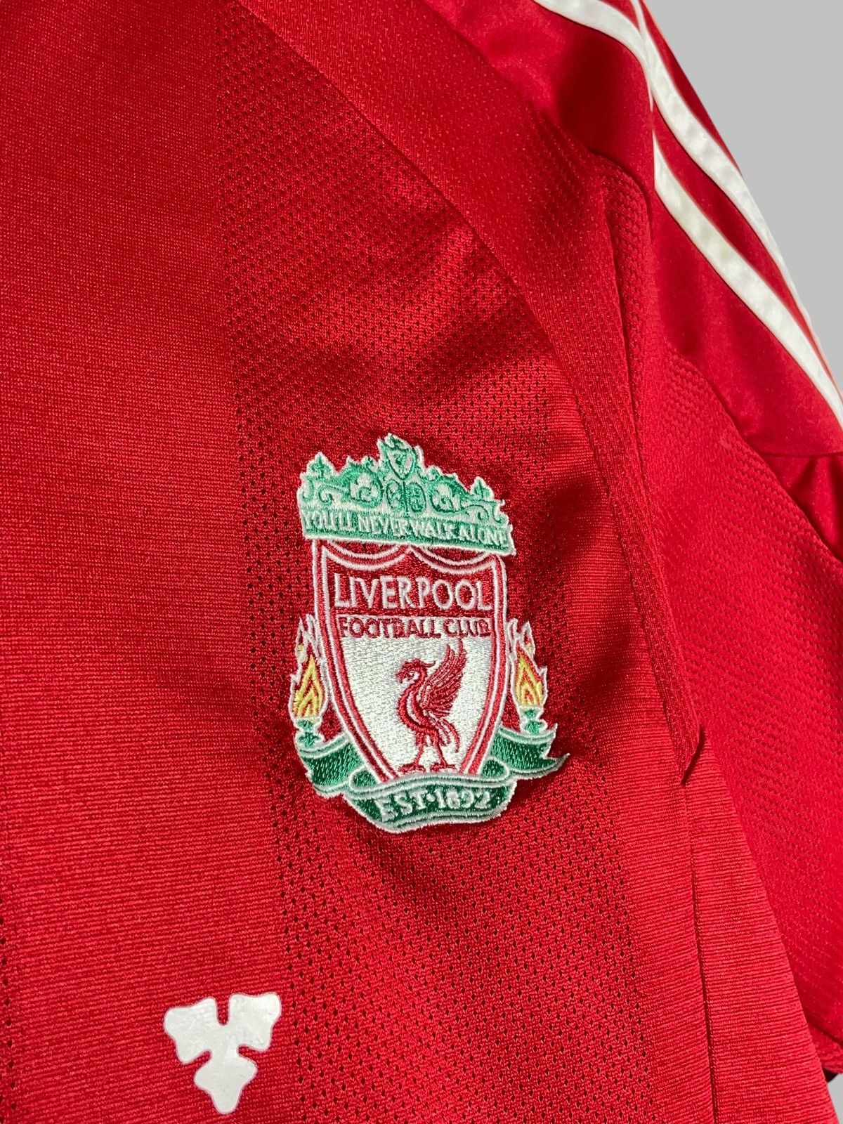 Adidas #8 Steven Gerrard Liverpool Adidas 2008/09 Football Shirt Size US M / EU 48-50 / 2 - 8 Thumbnail