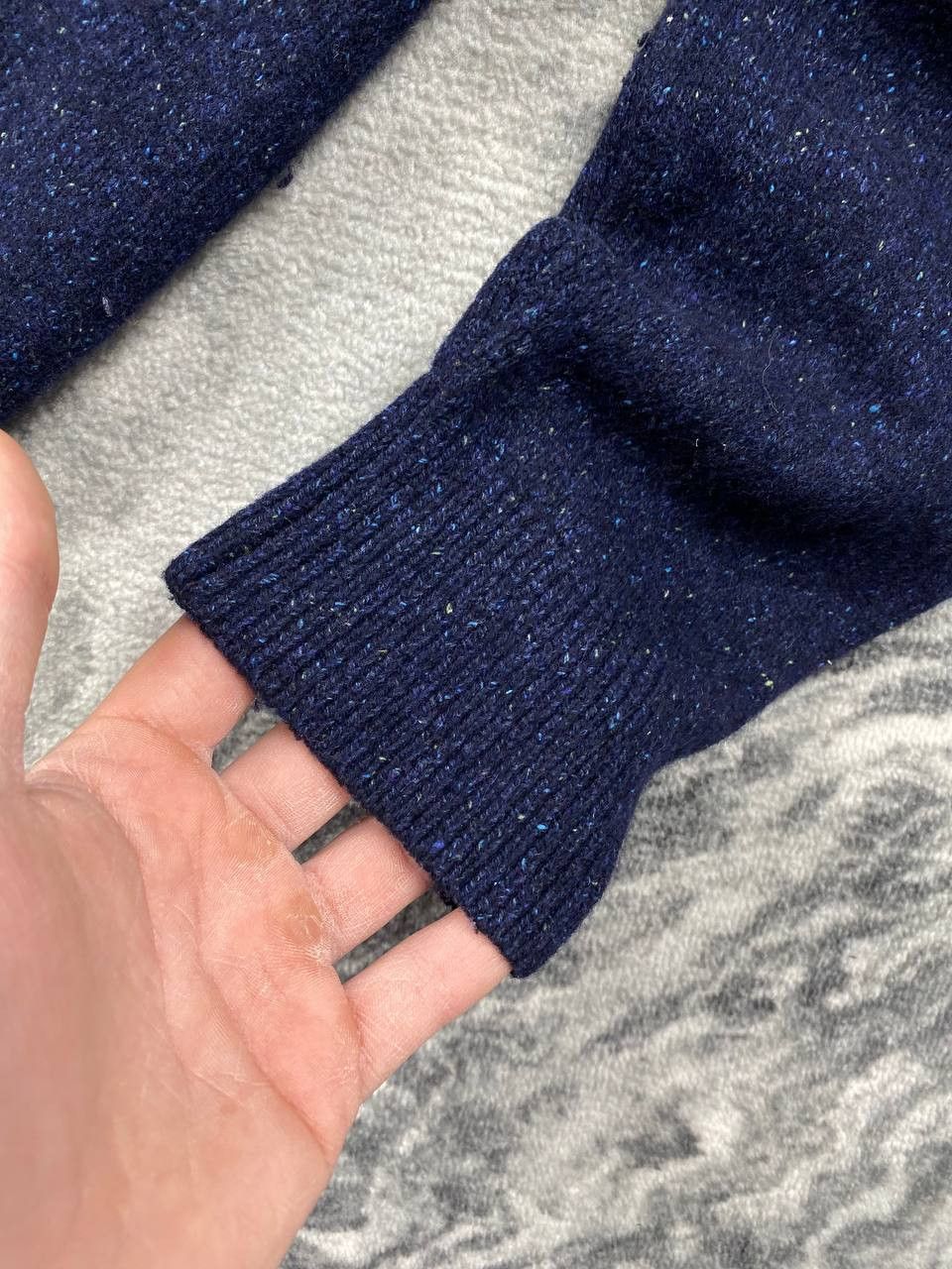 Barbour Barbour Wool Knit Sweater Men Size M Blue Size US M / EU 48-50 / 2 - 5 Thumbnail