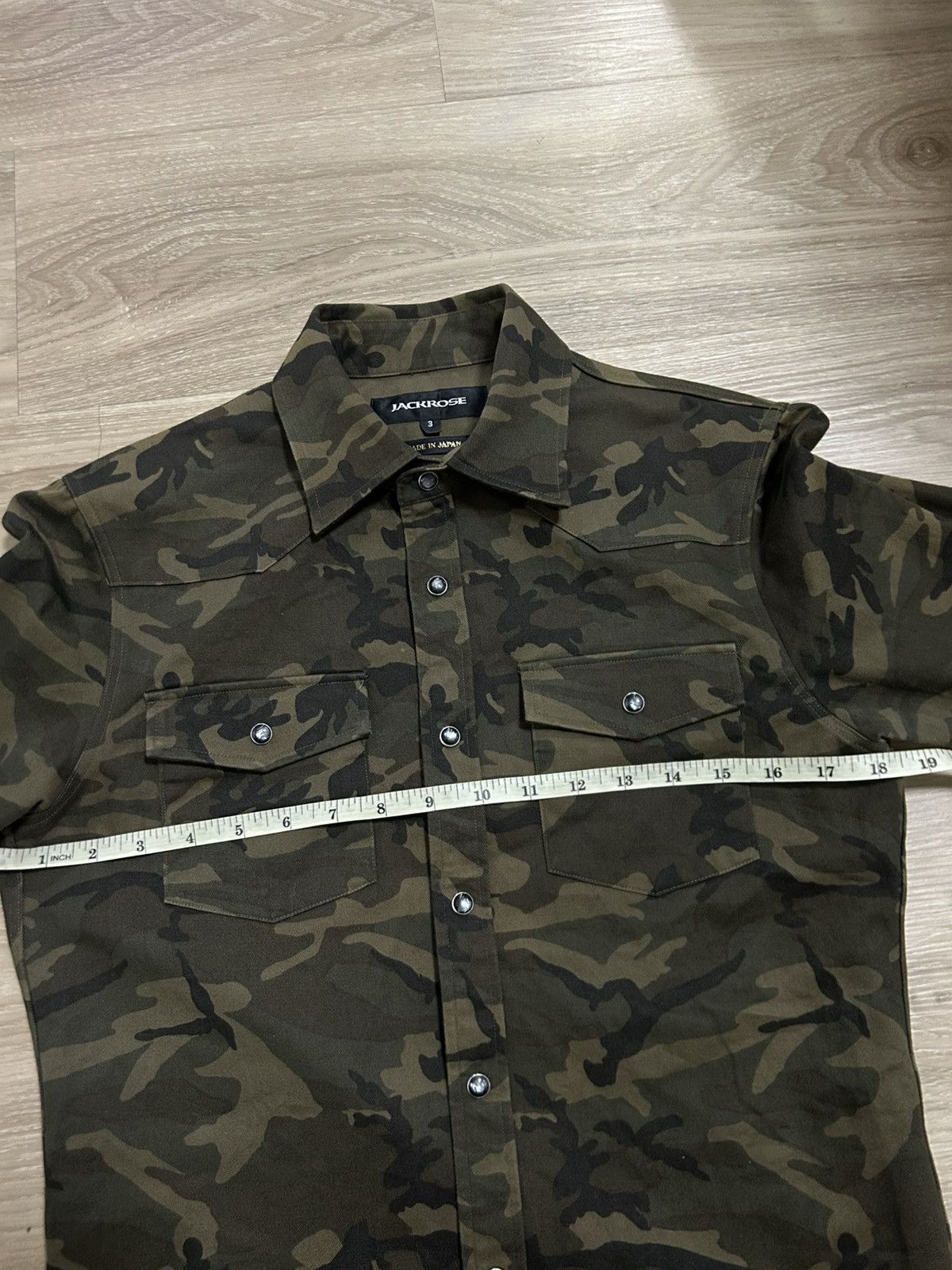 JACKROSE 🔥 Jackrose Japan Camo Western Shirt - Made in Japan Size US M / EU 48-50 / 2 - 4 Thumbnail