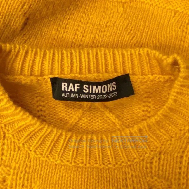 Raf Simons Raf Simons 22aw printed sweater Size US S / EU 44-46 / 1 - 4 Thumbnail