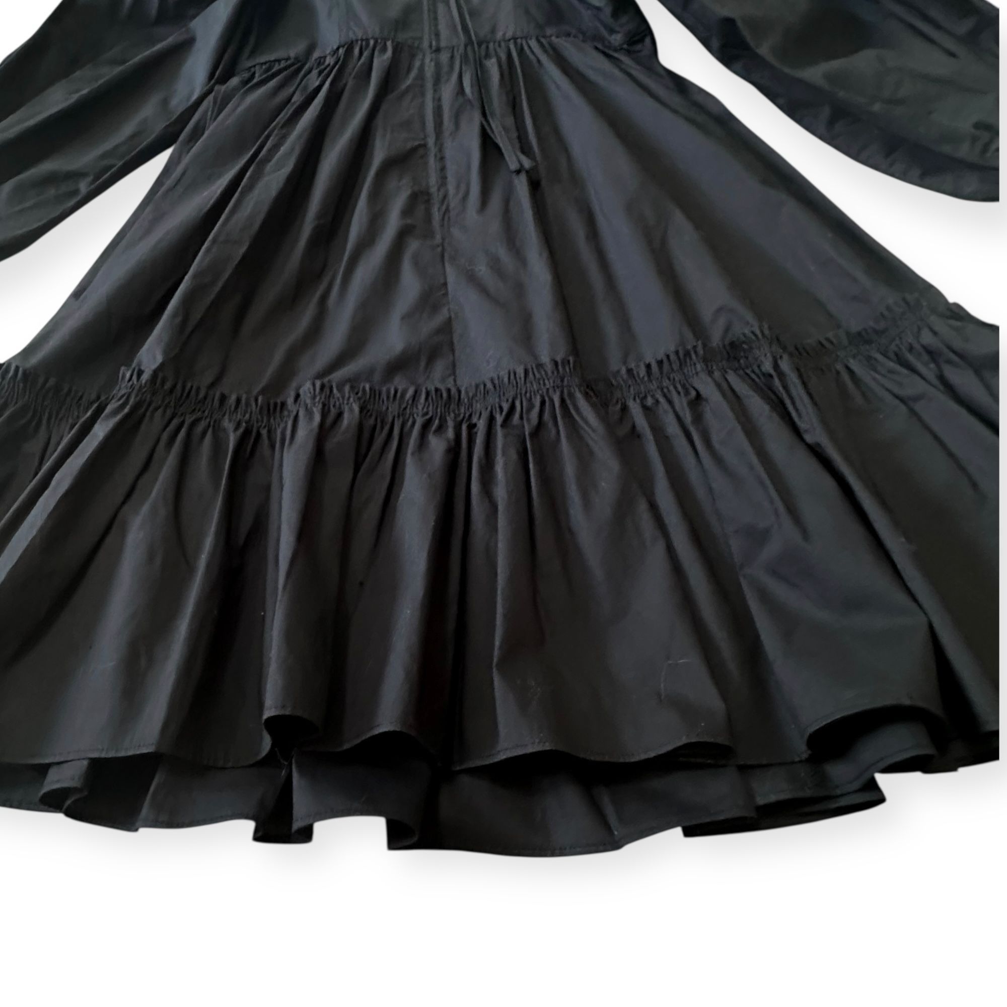 Ulla Johnson Ulla Johnson Alita Dress in Noir/Black, Mini Dress, Size 2, Size XS / US 0-2 / IT 36-38 - 10 Thumbnail