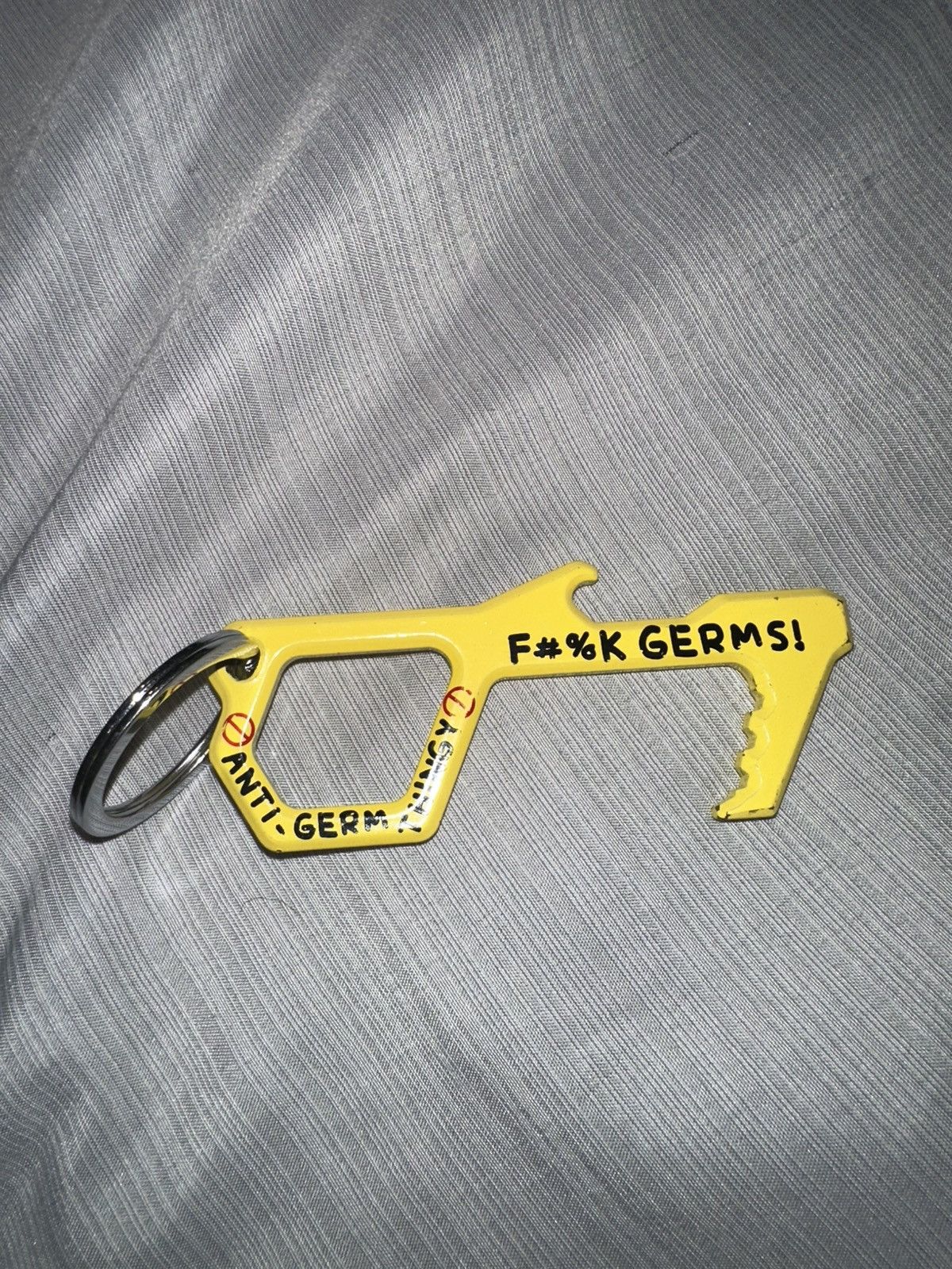 Pizza Slime × Vintage PizzaSlime Anti Germ Thingy Keychain Size ONE SIZE - 1 Thumbnail