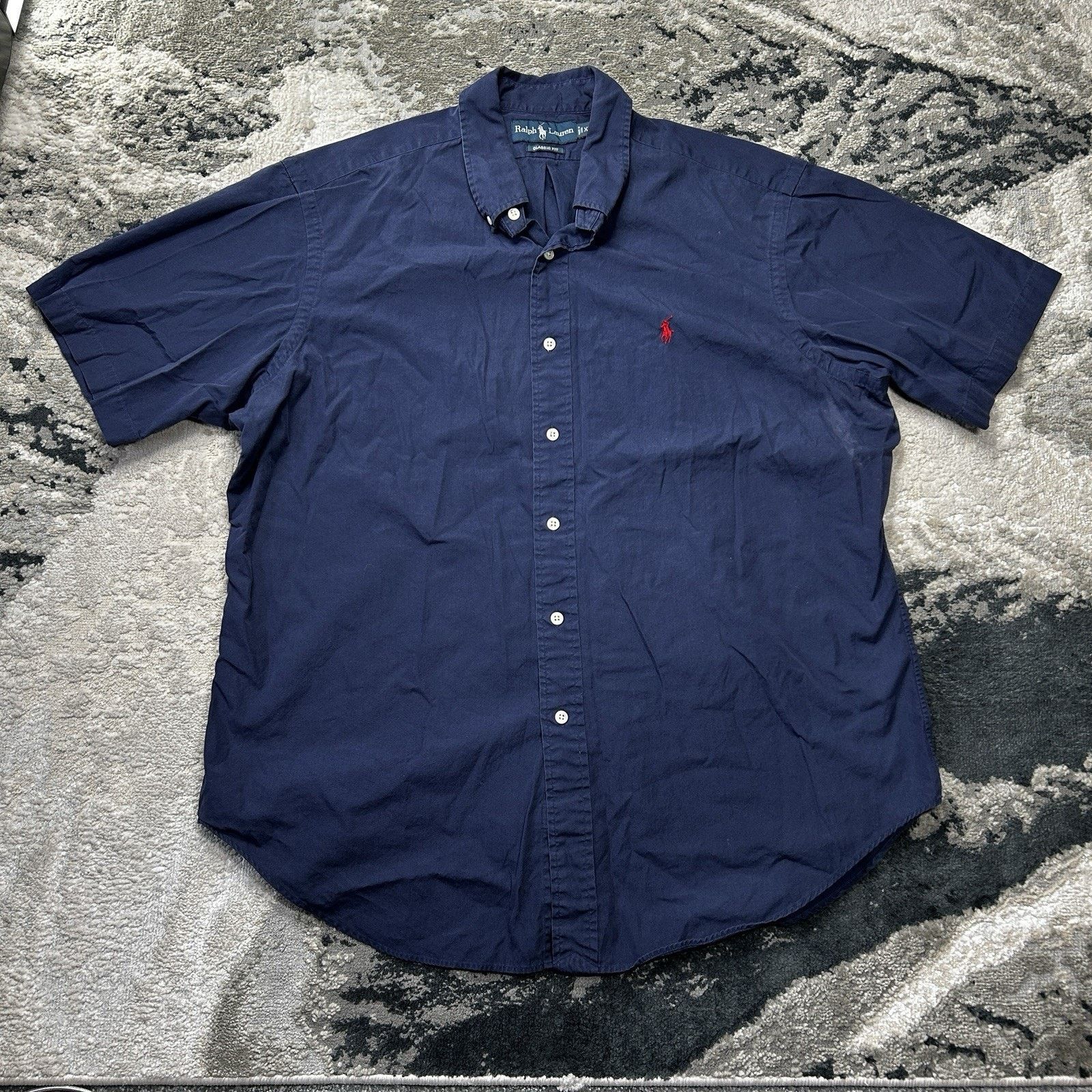Ralph Lauren Ralph Lauren Shirt Mens Large Blue Lightweight Chambray Size US L / EU 52-54 / 3 - 1 Thumbnail