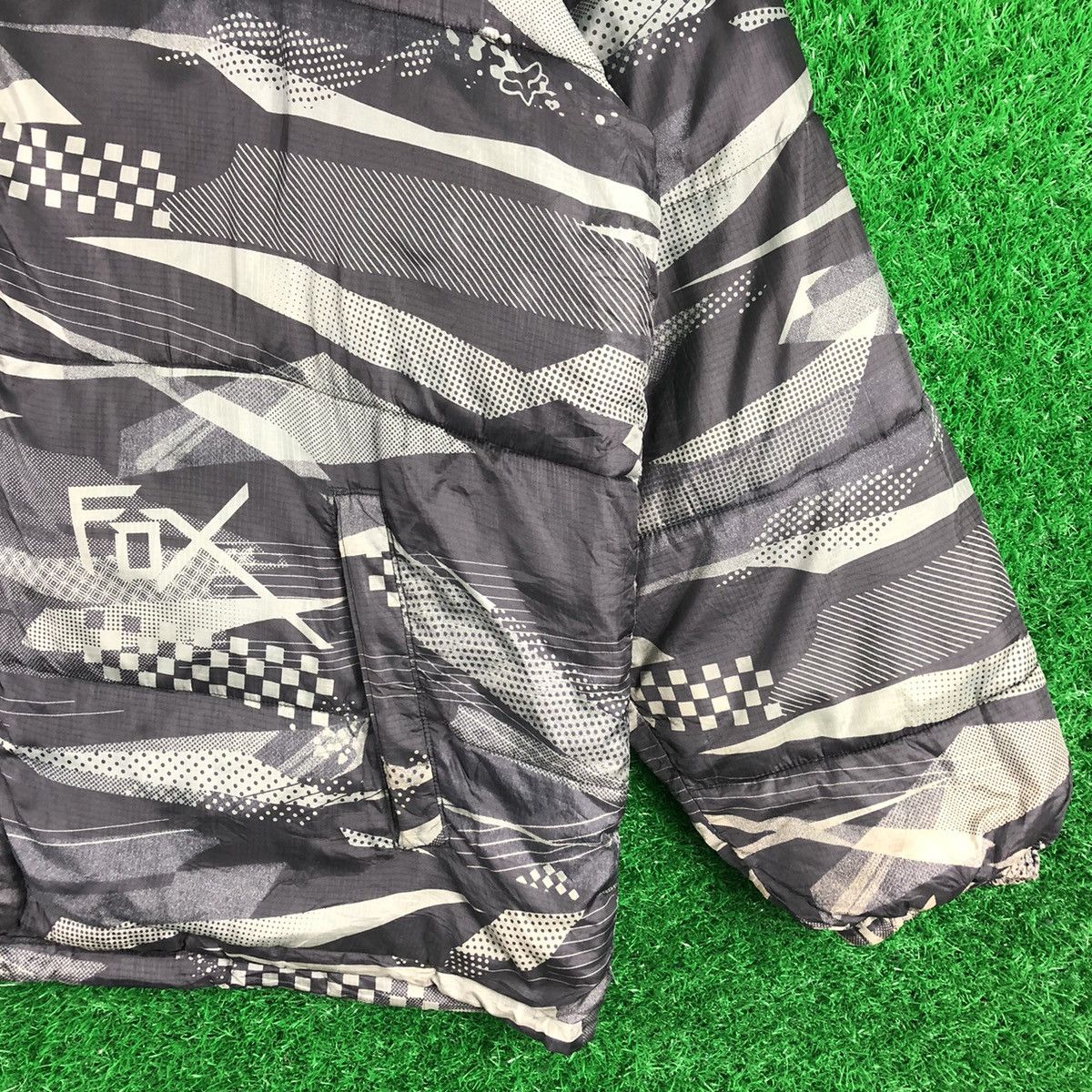 Fox Racing Vintage Fox Racing Fullprint Puffer Jacket Oversize Size US XXL / EU 58 / 5 - 3 Thumbnail