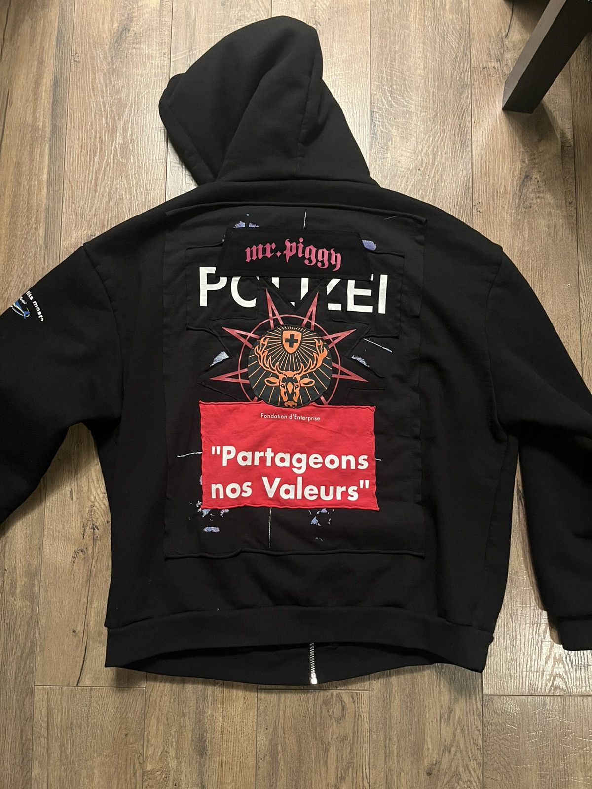 Vetements Vetements Russian Patchwork Zip-Up Size US S / EU 44-46 / 1 - 4 Thumbnail