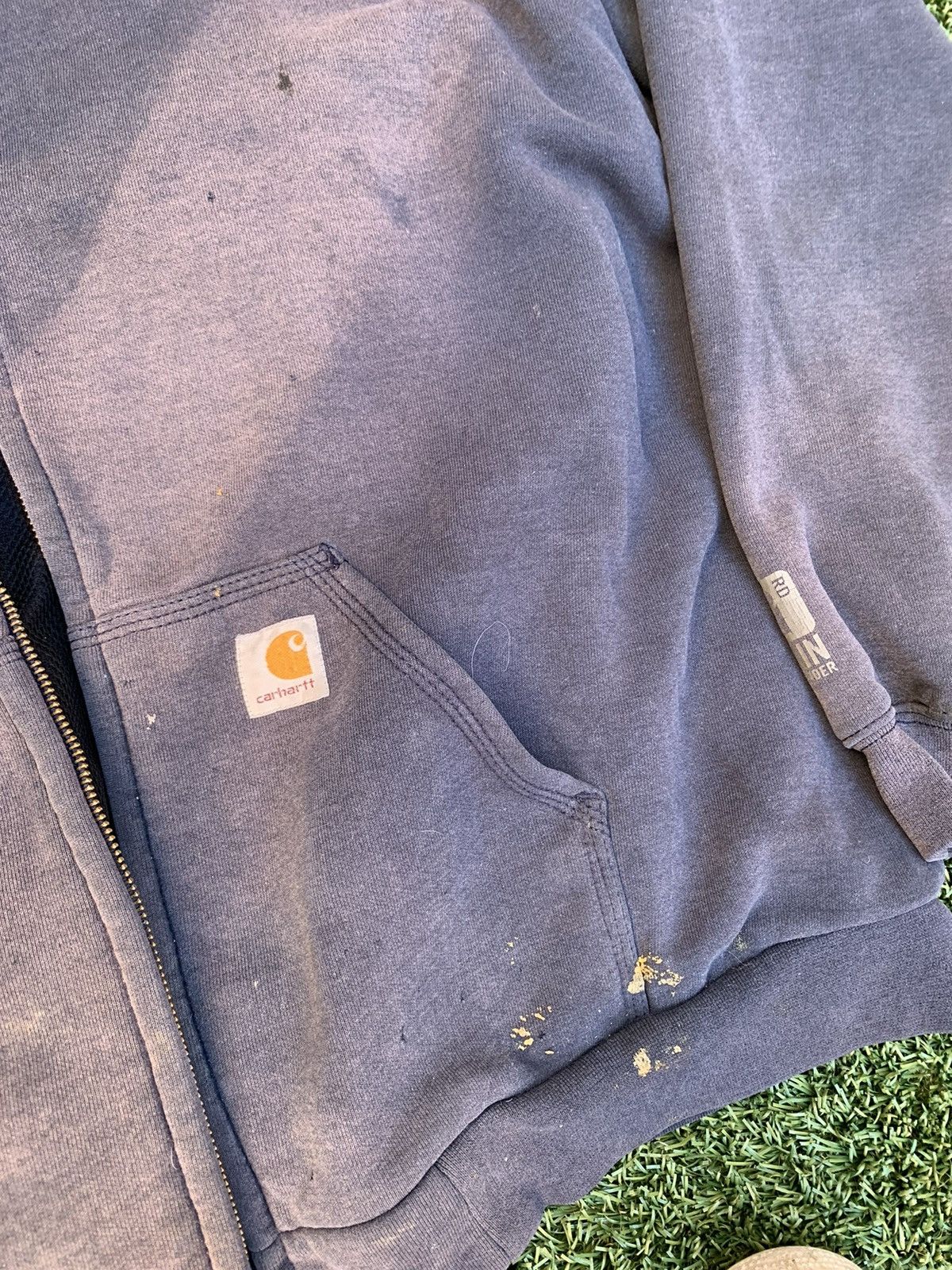 Carhartt × Carhartt Wip × Vintage Distressed Carhartt Baggy Hoodie Size US XL / EU 56 / 4 - 3 Thumbnail