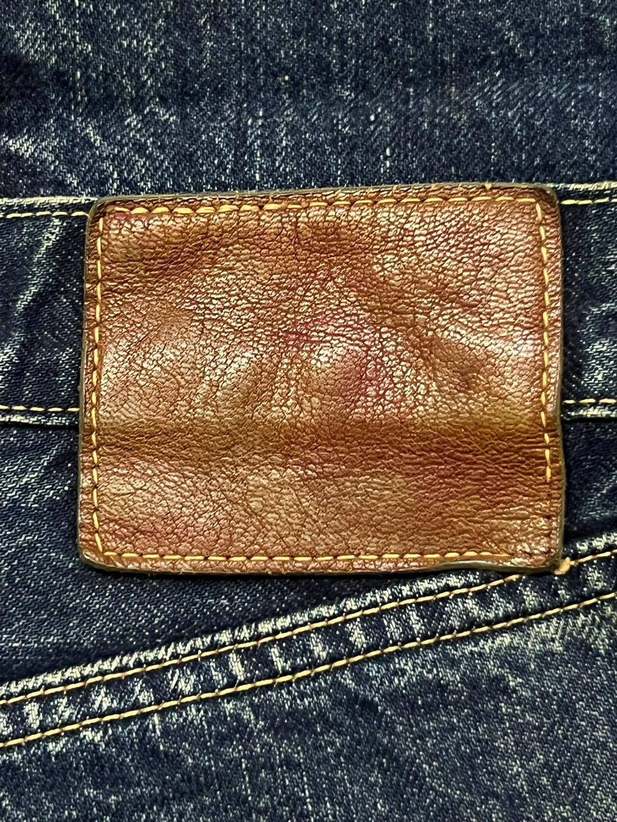 Evisu Baggy Vintage 90s Japanese Selvedge Denim “Osaka-inspired” Size US 32 / EU 48 - 16 Thumbnail