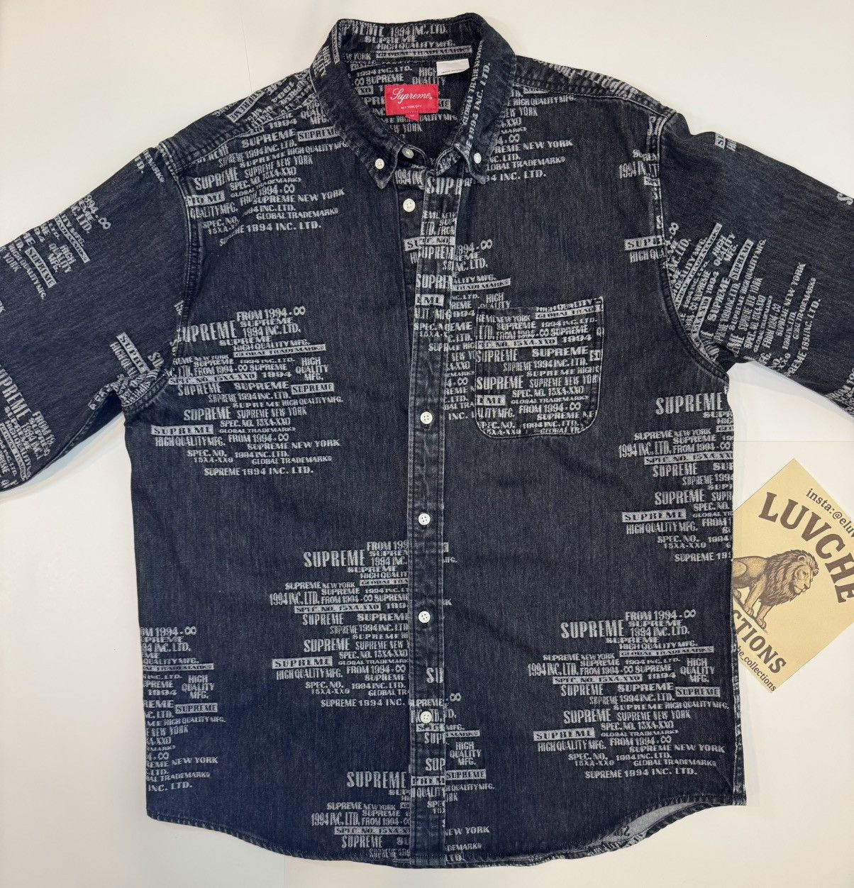 トップス Supreme Contrast Stitch Button Up Supreme Supreme Contrast Stitch Button Up | Grailed