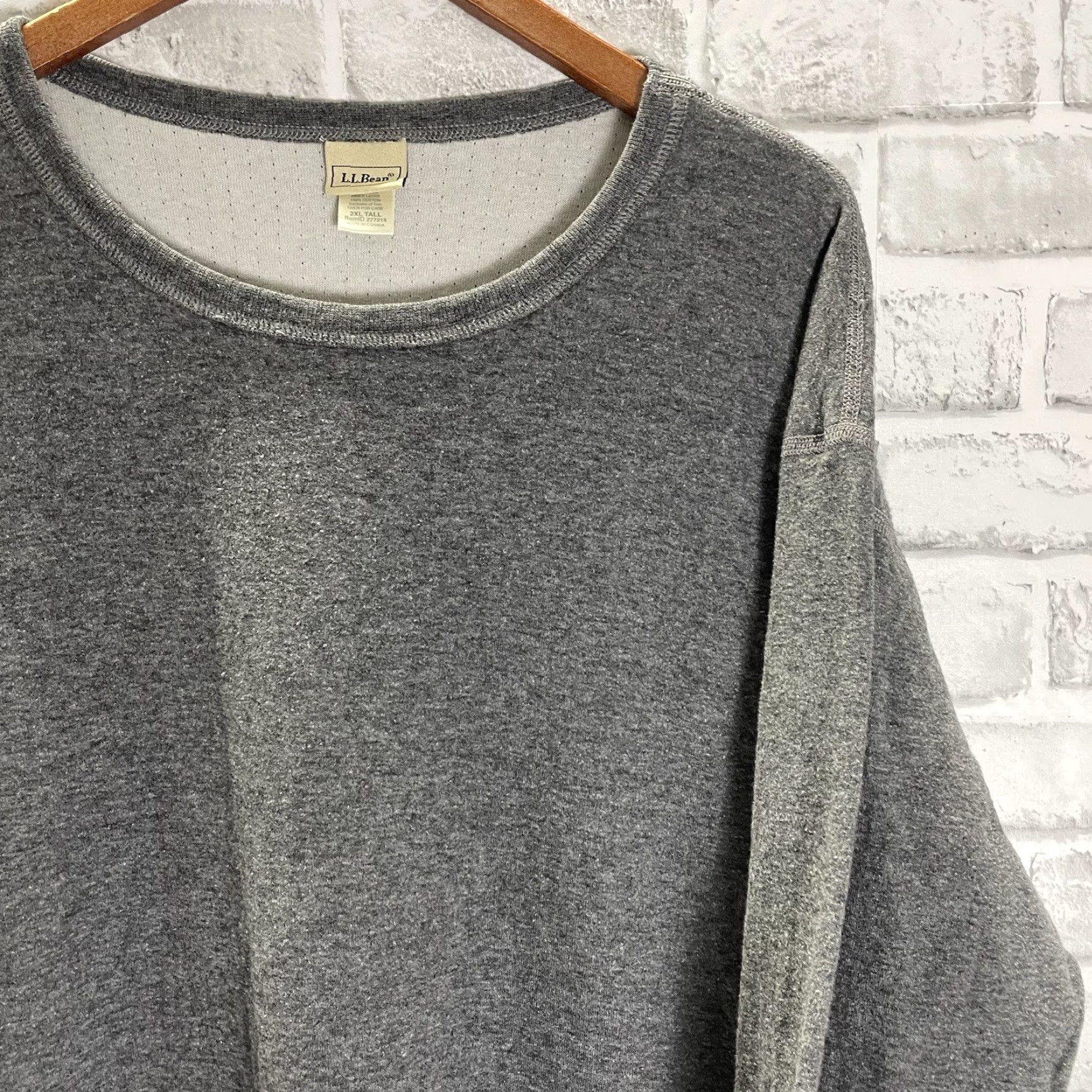 Vintage L.L.Bean Gray Wool Blend Long Sleeve Shirt Mens XXL Button-Up Regular Size Gray Wool Blend Long Sleeve Shirt Mens XXL Size US XXL / EU 58 / 5 - 2 Thumbnail
