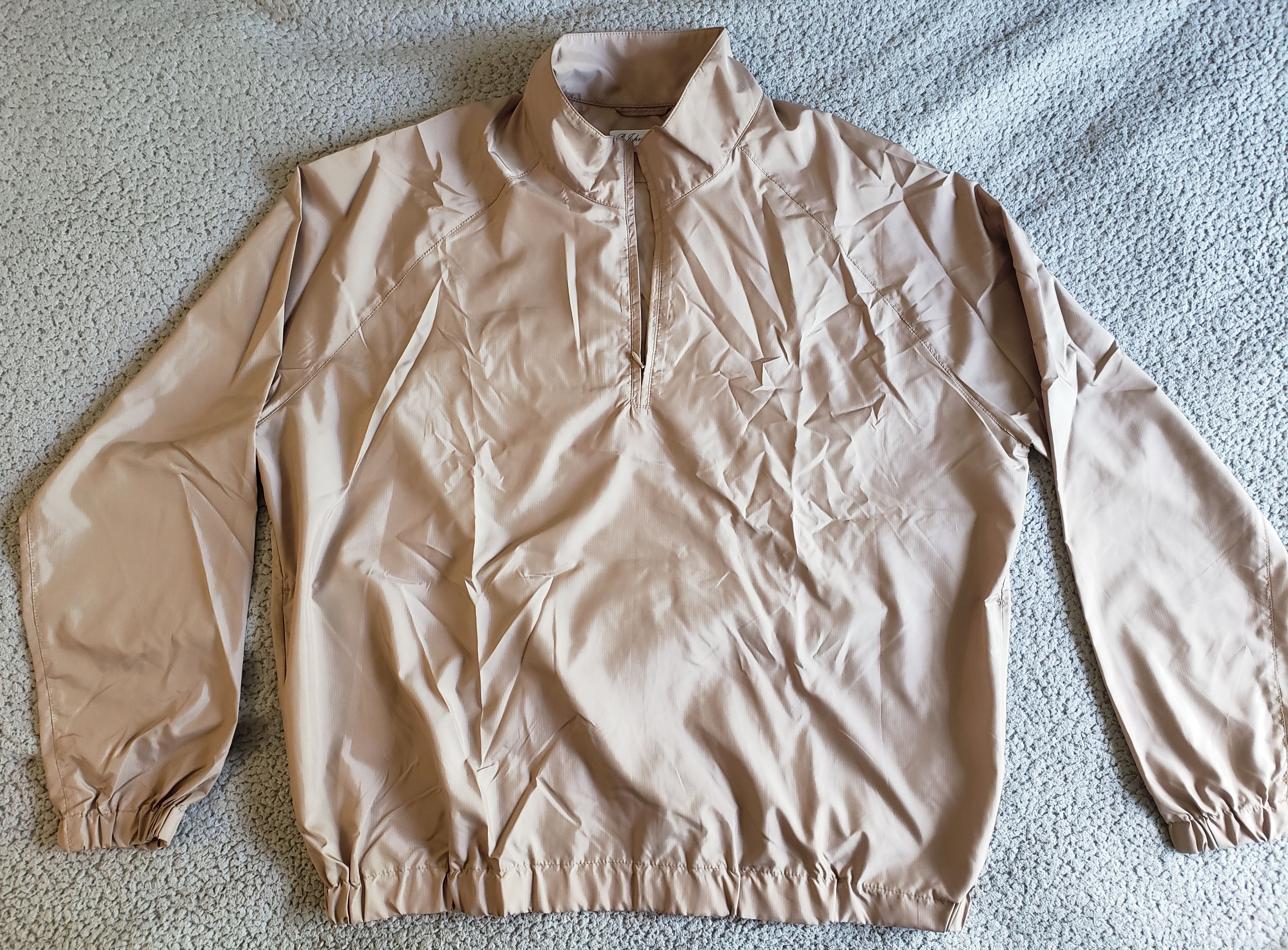 P. Johnson P. Johnson Champagne Quarter Zip - size medium Size US M / EU 48-50 / 2 - 2 Thumbnail