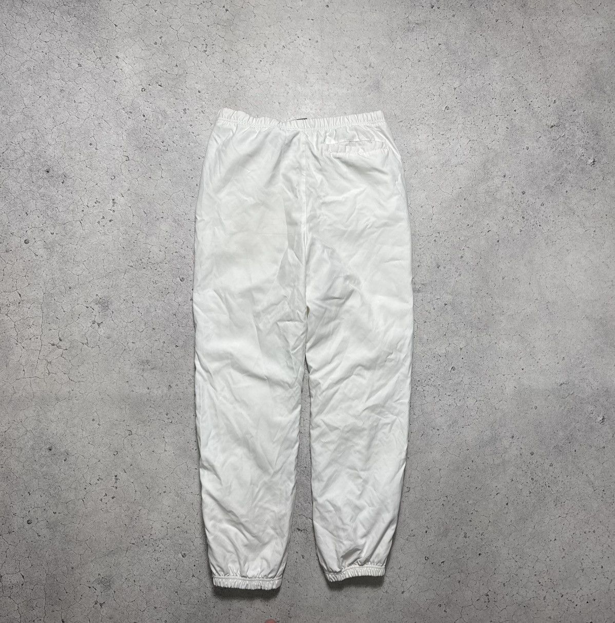 Nike Nike Vintage Nylon White Track Pants Swoosh Drill TN Size US 30 / EU 46 - 2 Thumbnail