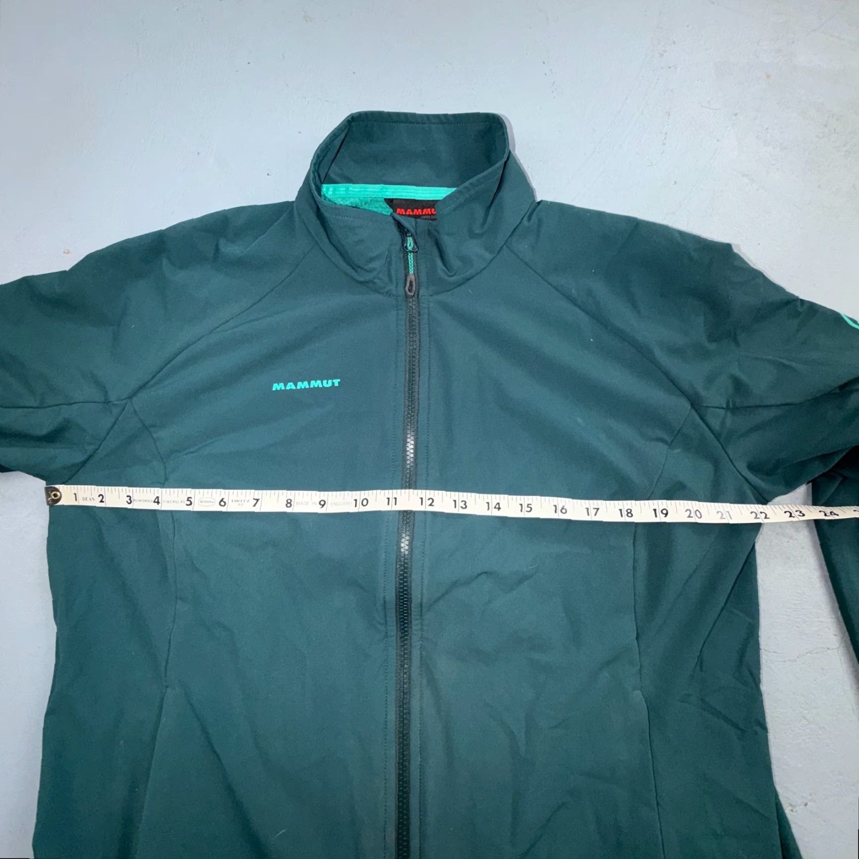 Mammut Mammut SofTech Jacket Windbreaker Soft Shell Full Zip Pockets Green XL Womens Size XL / US 12-14 / IT 48-50 - 5 Thumbnail