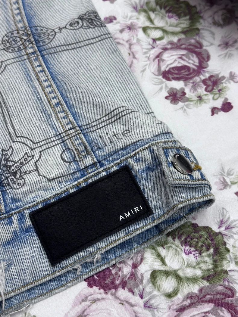 Amiri Amiri Out-of-print statue artist graffiti destroys denim ja Size US L / EU 52-54 / 3 - 8 Thumbnail