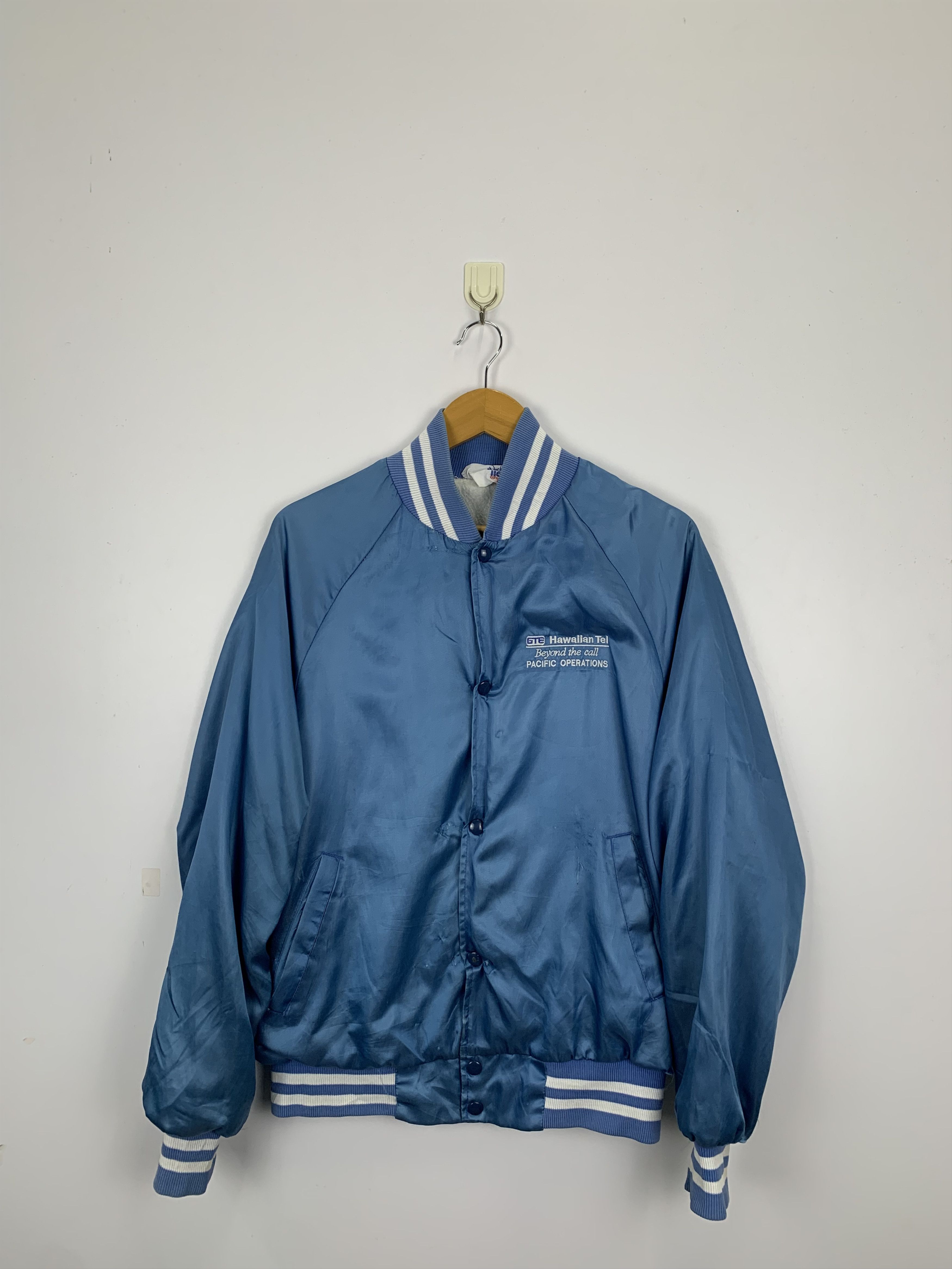 Vintage Vintage 90s West Ark Jacket Baseball Jumper J0821 Size US M / EU 48-50 / 2 - 1 Thumbnail
