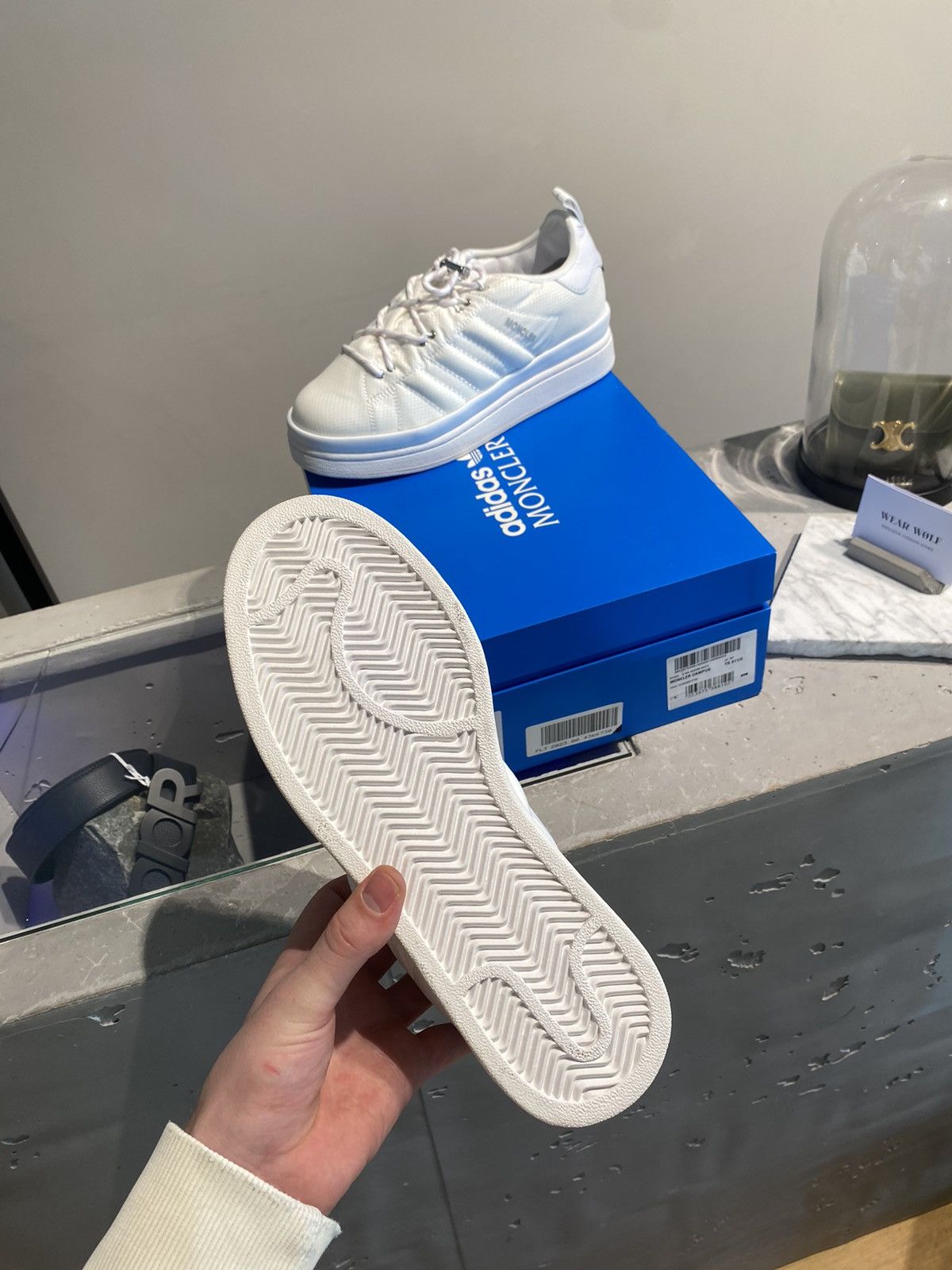 Adidas × Goretex × Moncler BNWT Moncler x Adidas Campus Sneaker Size US 8 / EU 41 - 5 Thumbnail