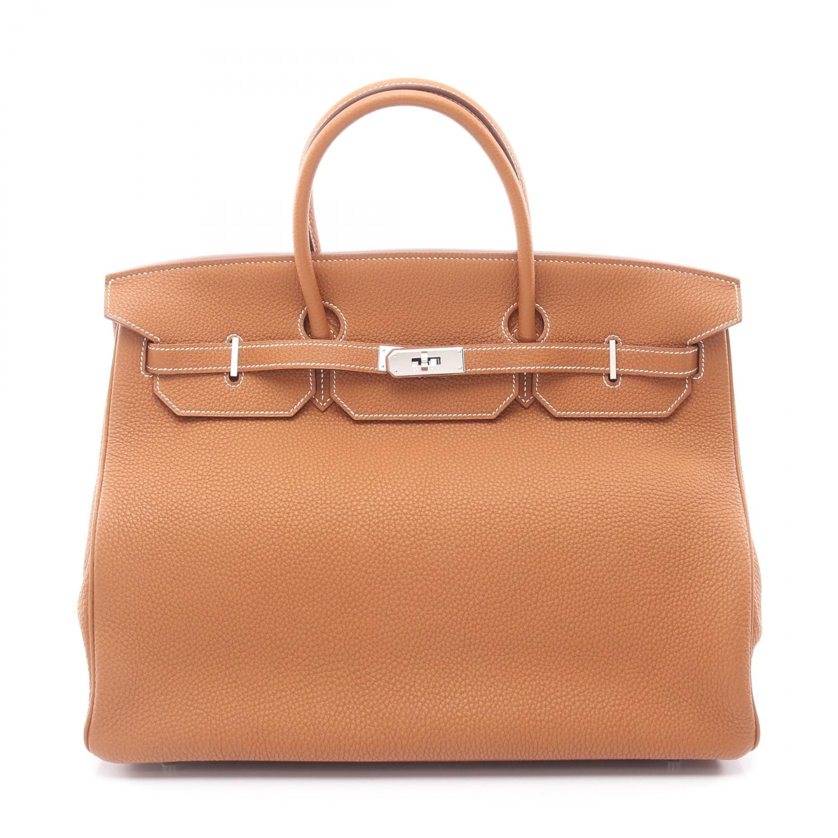 Hermes Hermes Hermes Birkin40 Togo Leather Handbag N DUTY FREE for USA Size ONE SIZE - 1 Thumbnail